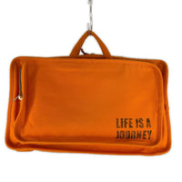 その他バッグ HOLLYWOOD RANCH MARKET LIFE IS A JOURNEY キャンバスバッグ オレンジ