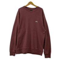 スウェット Stock Logo Crew 胸刺繍スウェット L 紫 L パープル