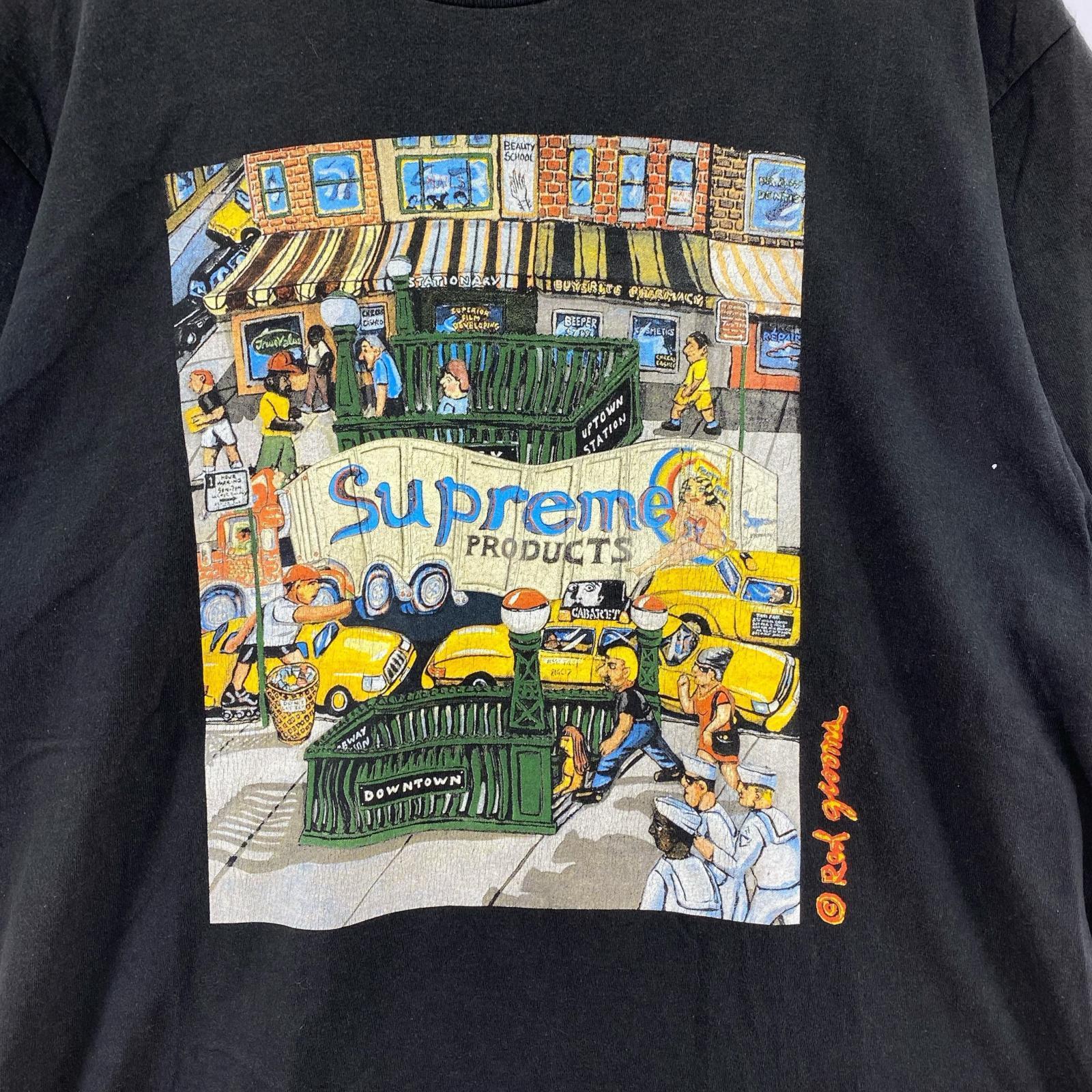 半袖Tシャツ Supreme 22SS Manhattan Tee Black マンハッタンTee L 黒 L ブラック