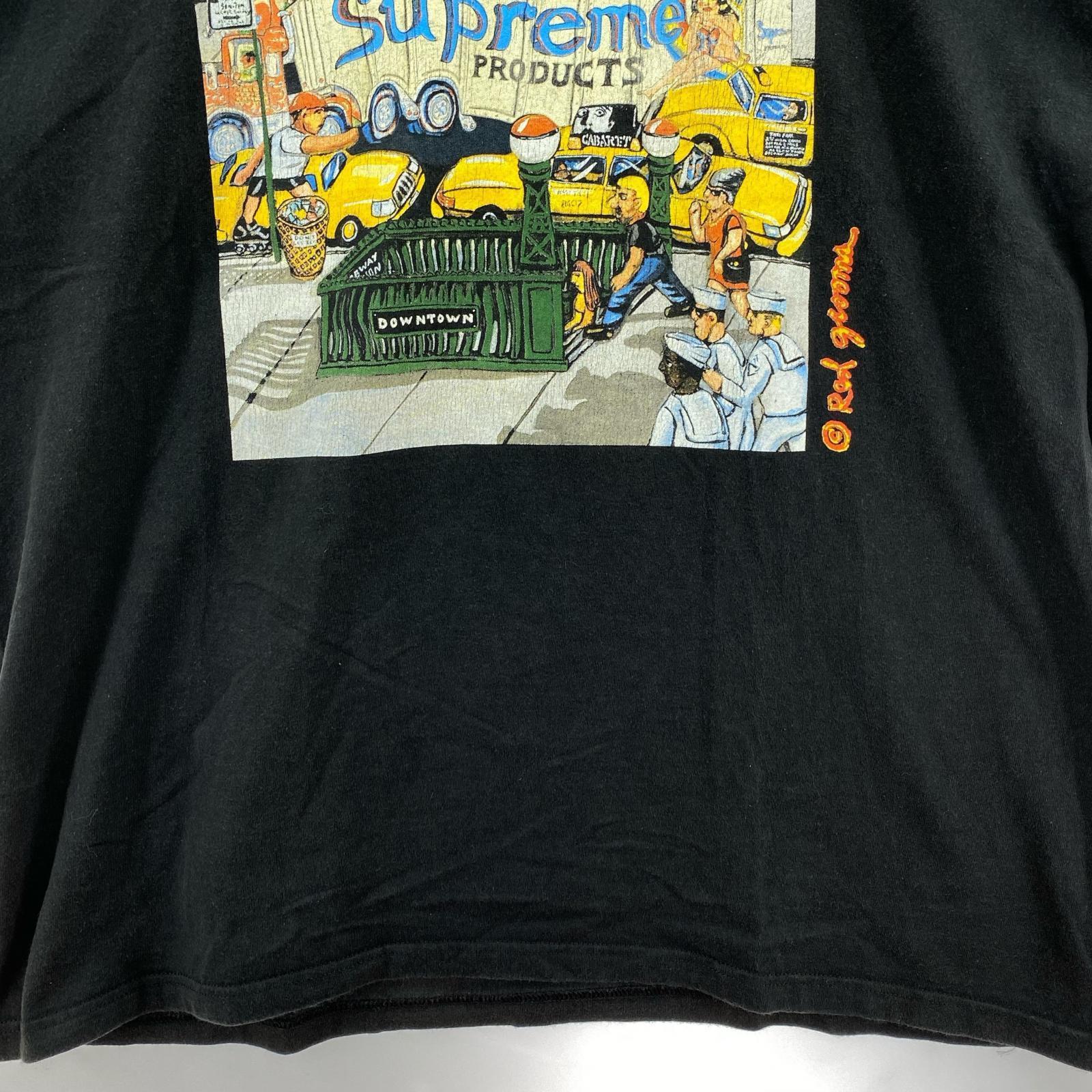 半袖Tシャツ Supreme 22SS Manhattan Tee Black マンハッタンTee L 黒 L ブラック