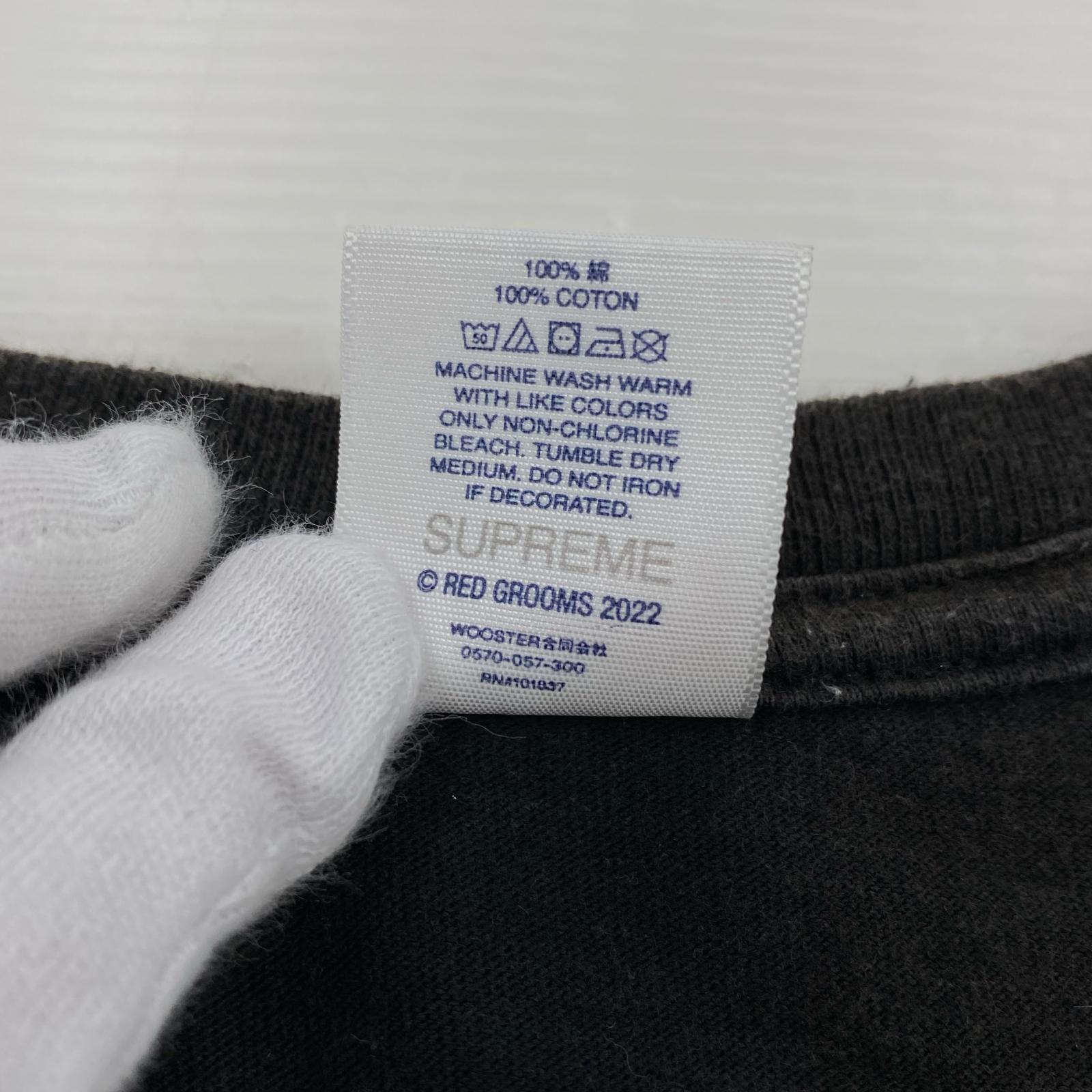 半袖Tシャツ Supreme 22SS Manhattan Tee Black マンハッタンTee L 黒 L ブラック