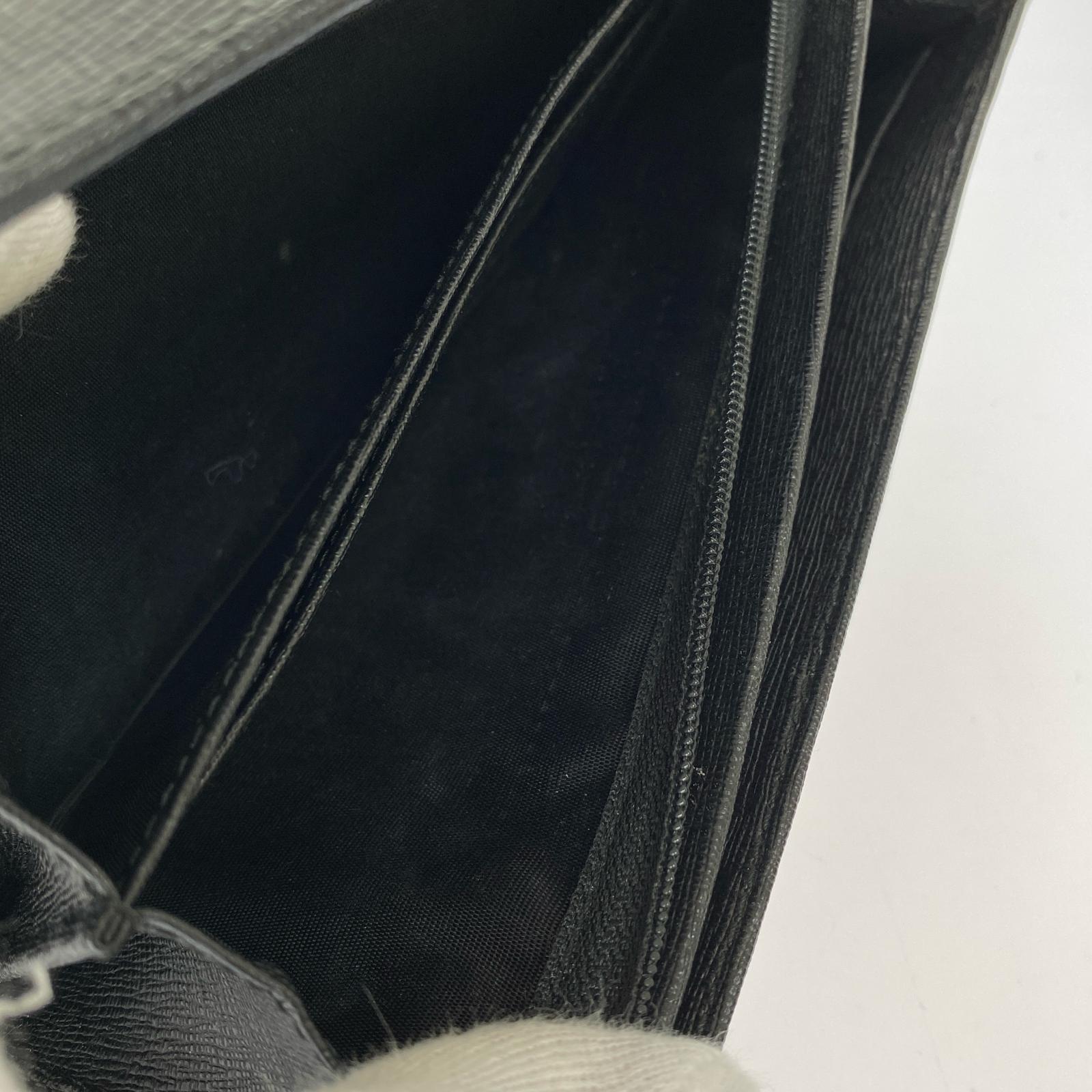 長財布 ロングウォレット 黒 ブラック