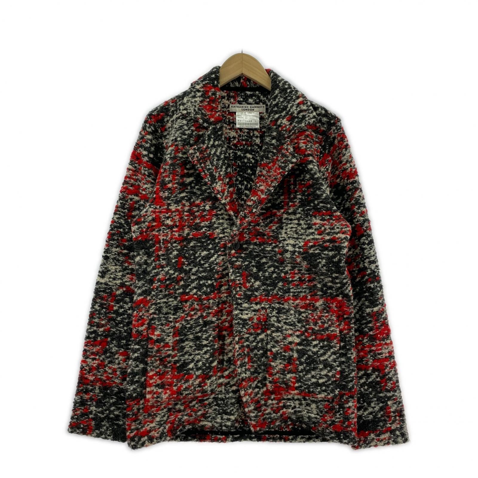 ジャケット ニットジャケット L マルチカラー