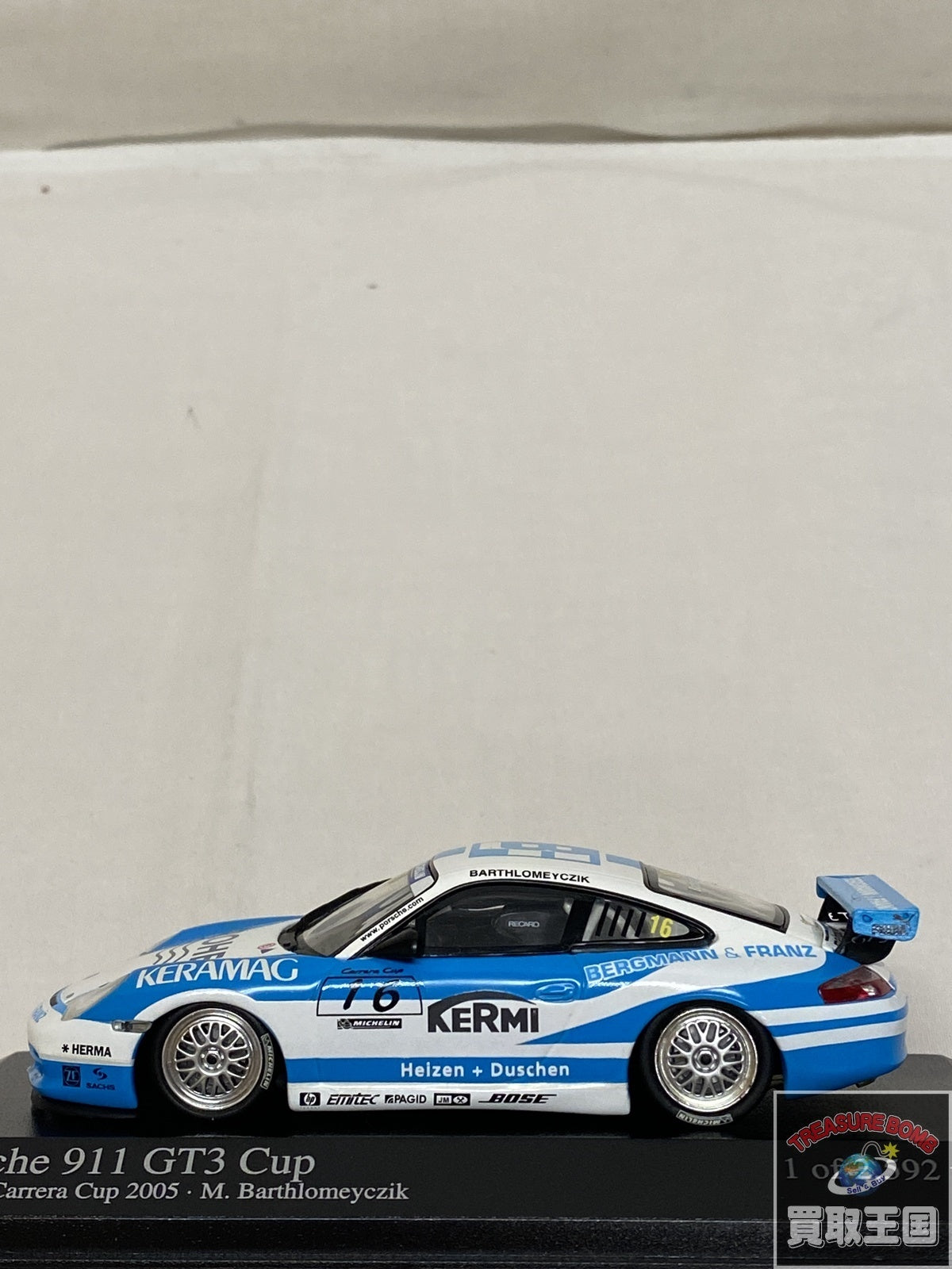 ミニチャンプス Porsche 911 GT3 Cup スケールカー