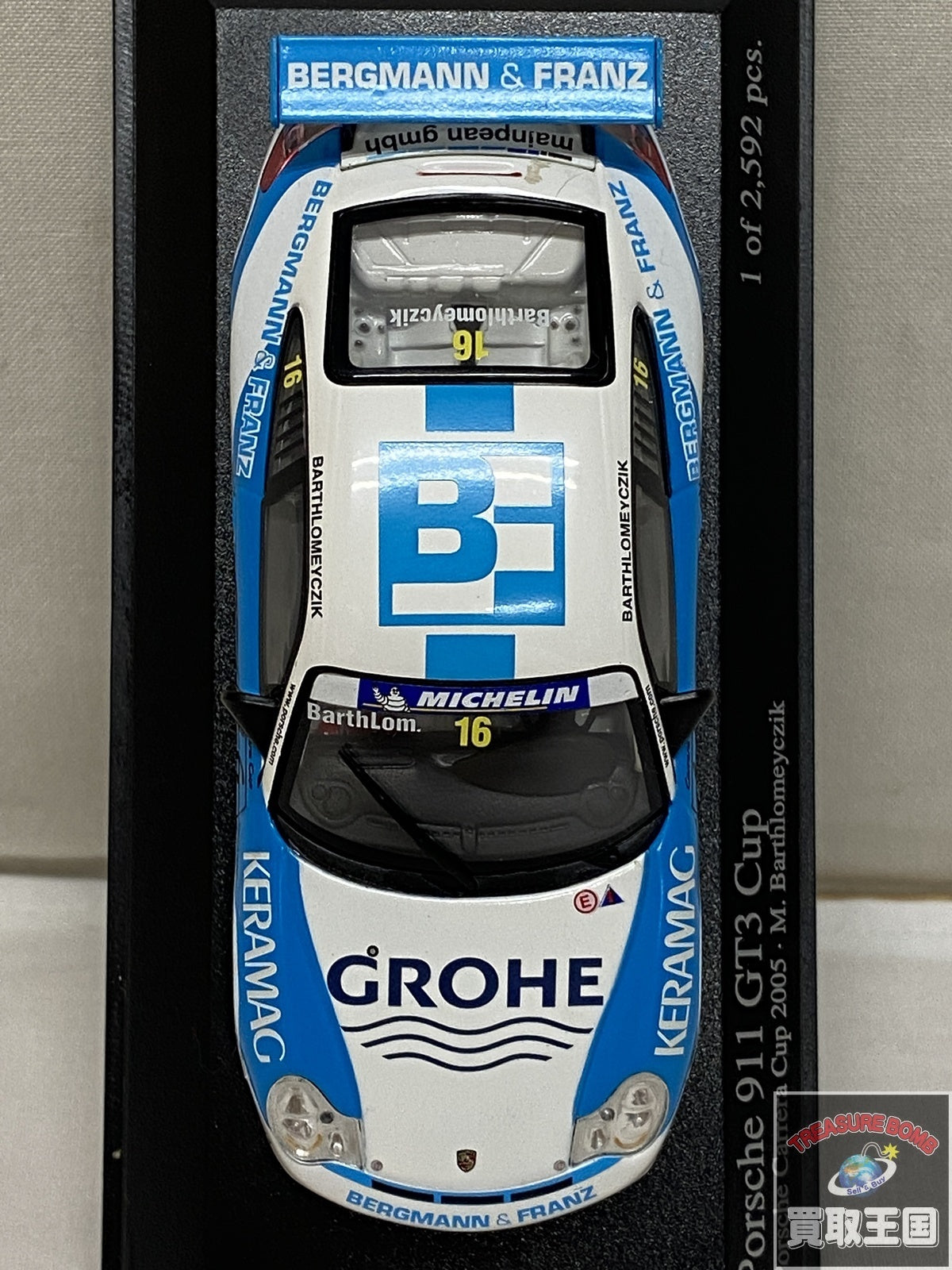 ミニチャンプス Porsche 911 GT3 Cup スケールカー
