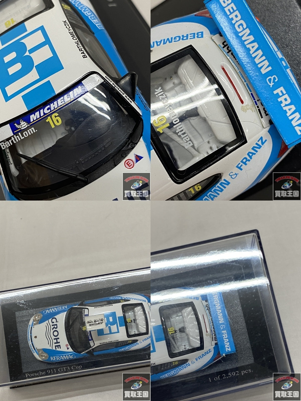 ミニチャンプス Porsche 911 GT3 Cup スケールカー
