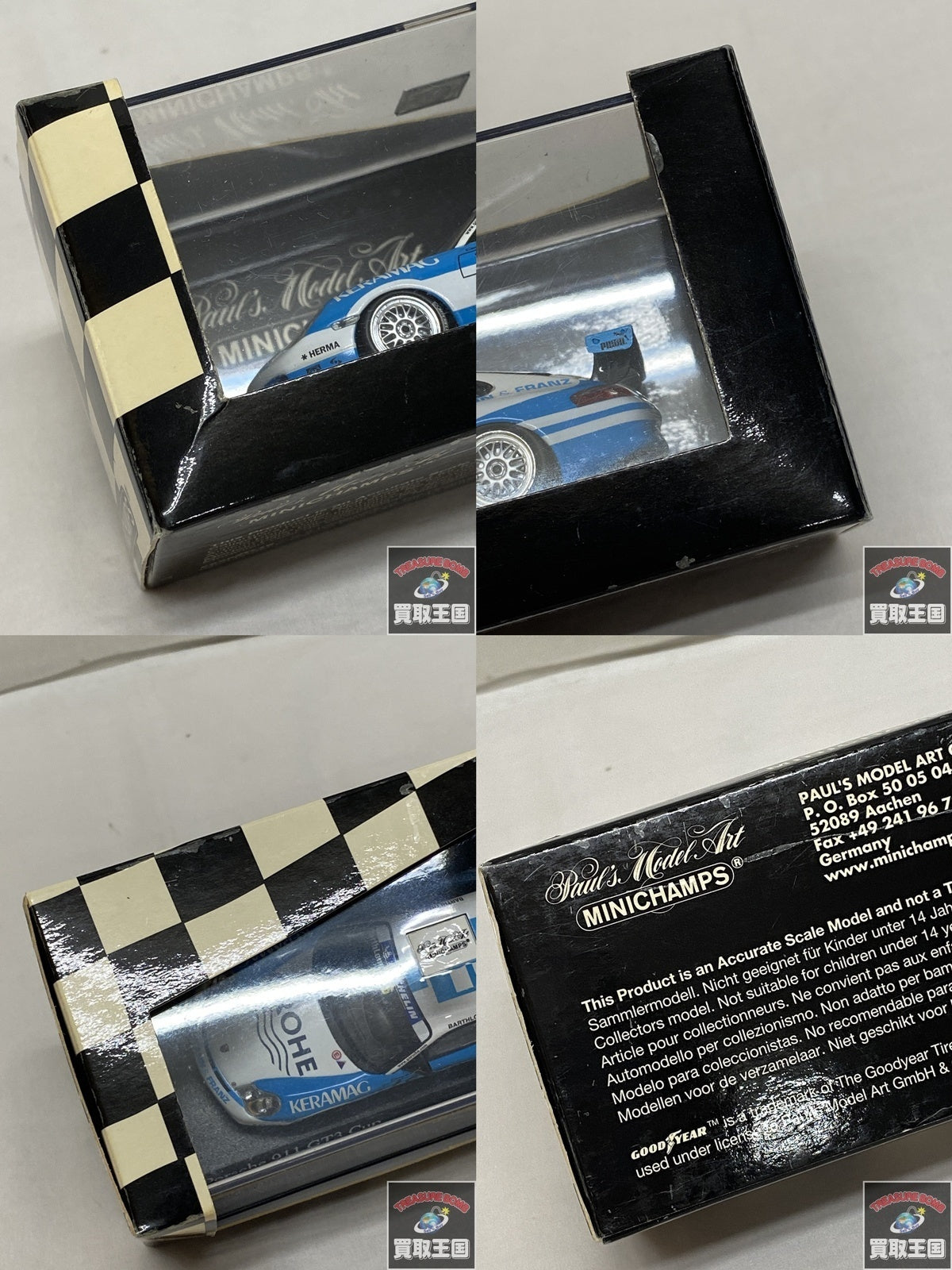 ミニチャンプス Porsche 911 GT3 Cup スケールカー