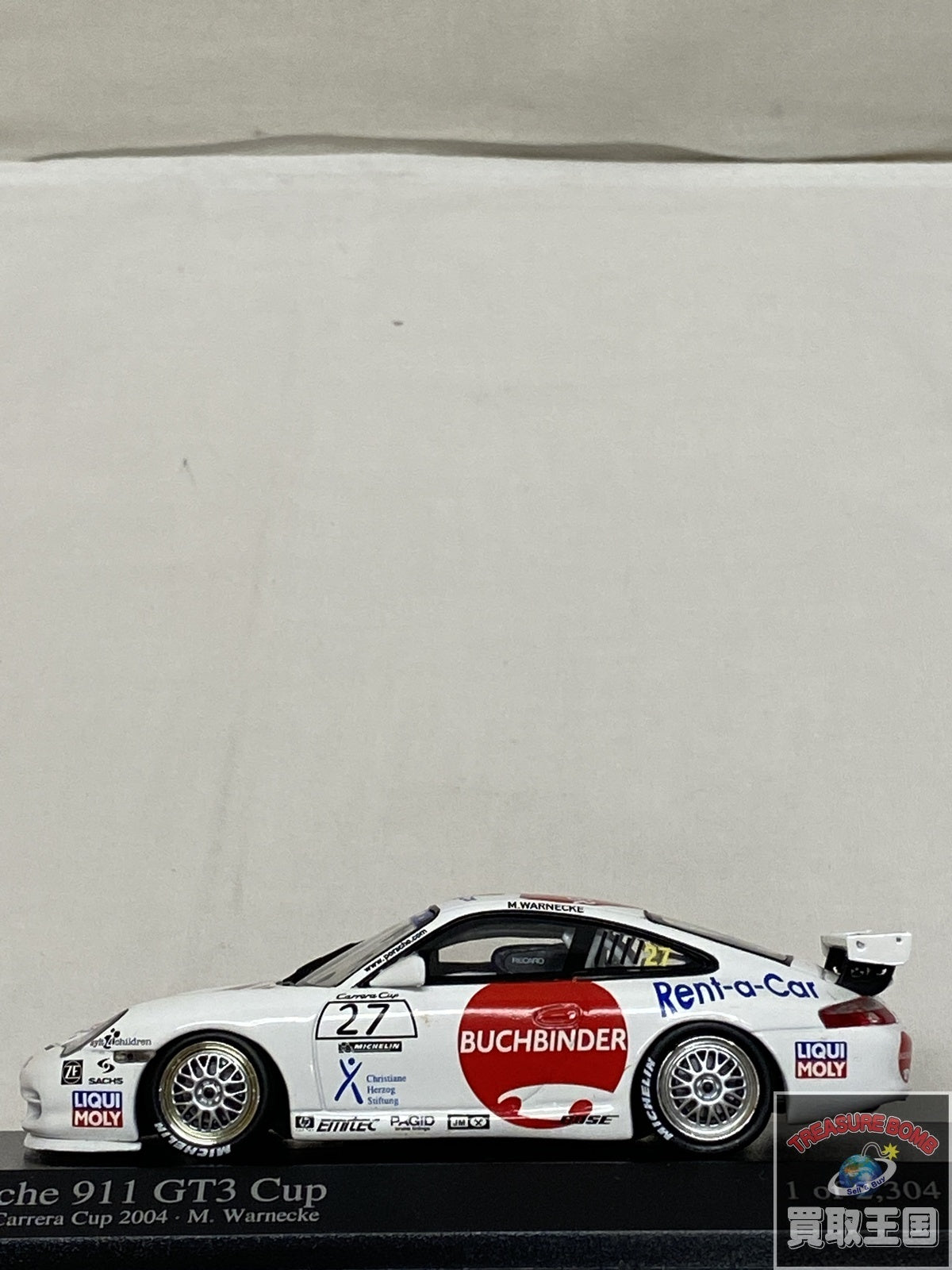 Porsche 911 GT3 Cup スケールカー