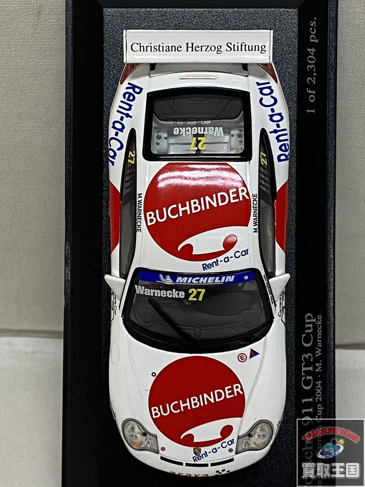 Porsche 911 GT3 Cup スケールカー