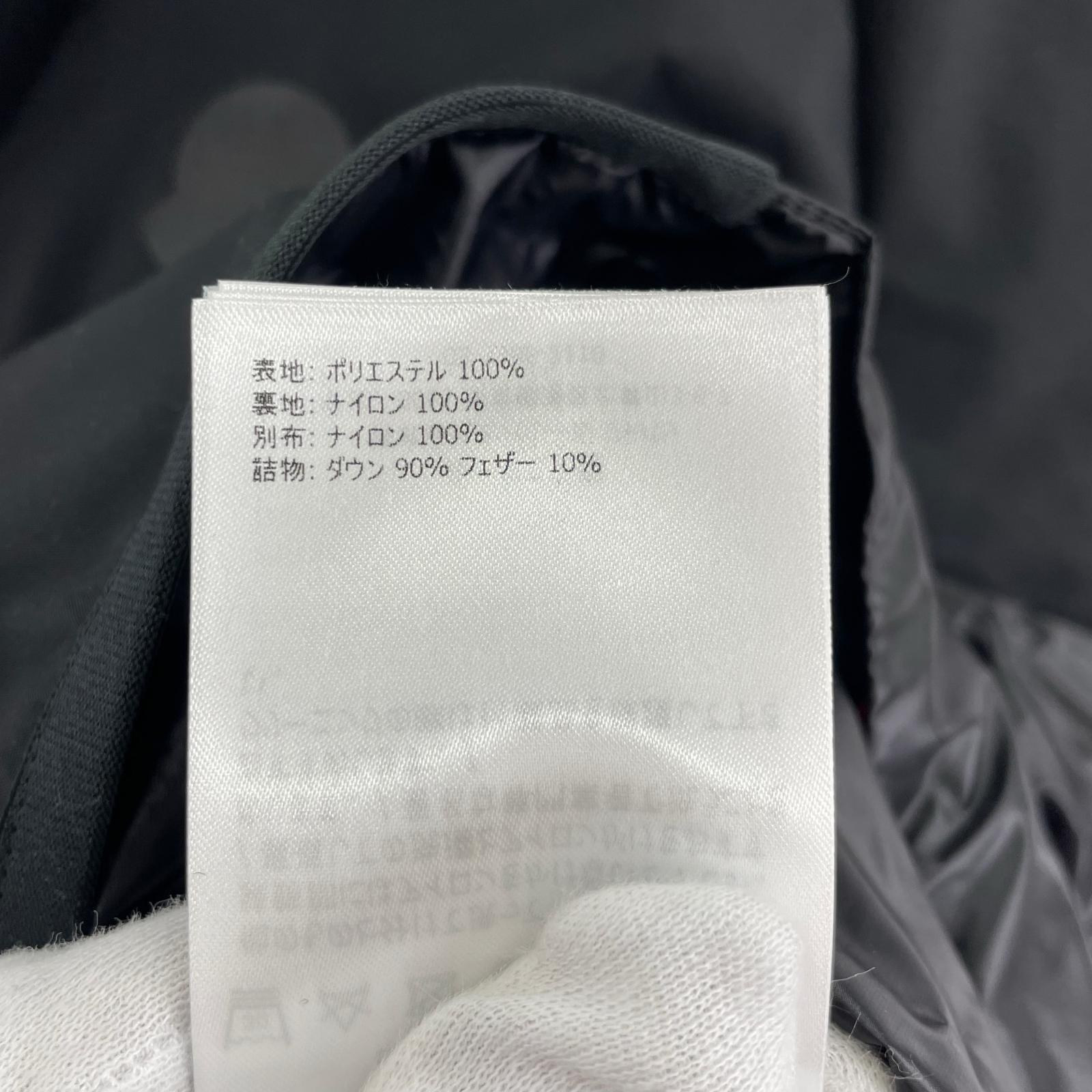 ダウンジャケット MONCLER×FRAGMENT DALGOPOLGIUBBOTTO ライトダウンジャケット 3 ブラック ブラック