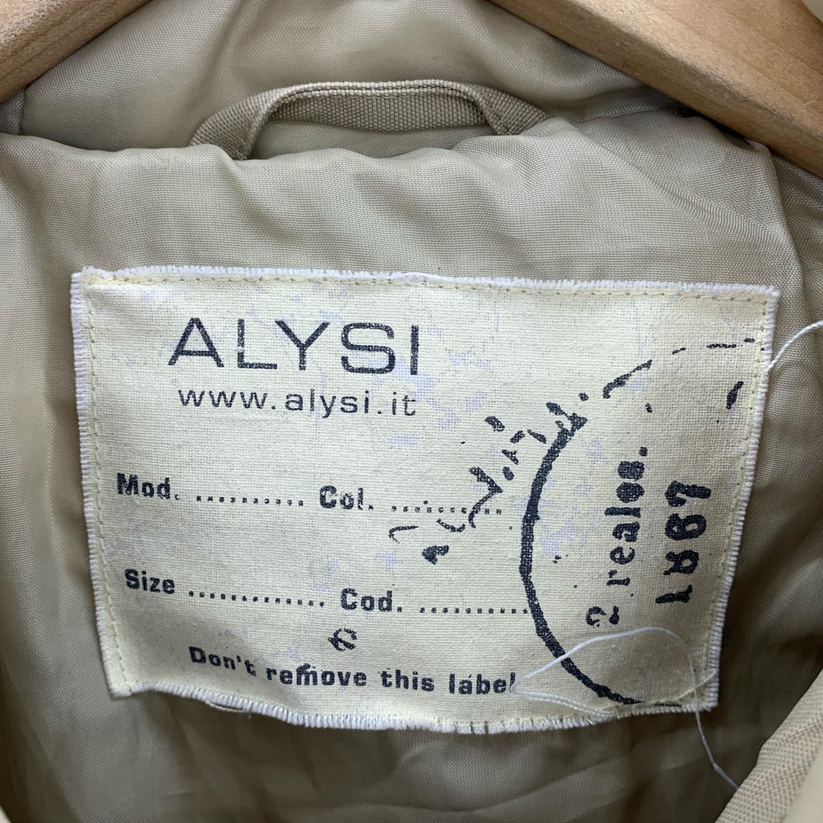 ミリタリージャケット ALYSI コート 42 ベージュ