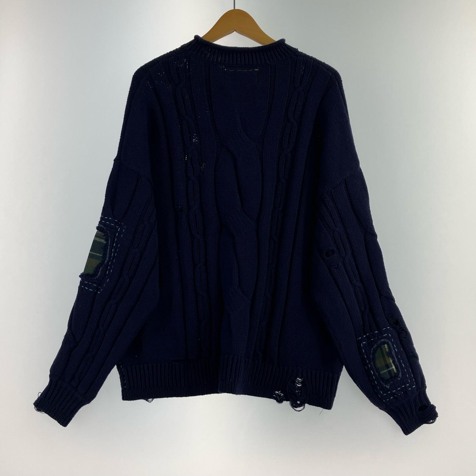 ニット UNION RUSHEN SWEATER (1) 1 ネイビー