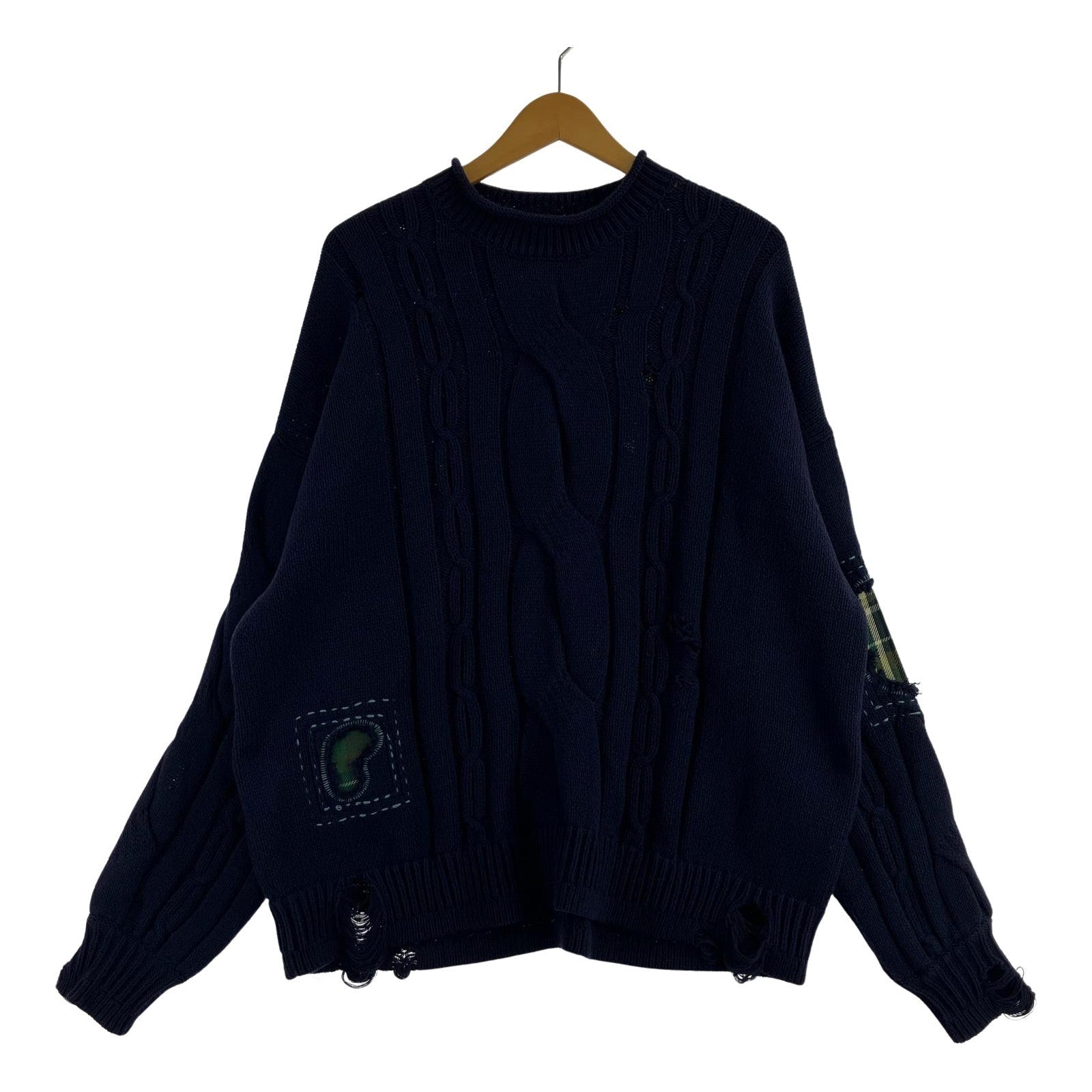 ニット UNION RUSHEN SWEATER (1) 1 ネイビー