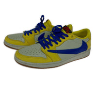 スニーカー Air Jordan 1 Retro Low OG×Travis Scott 27cm (US9 UK8 1/2 EU44) イエロー