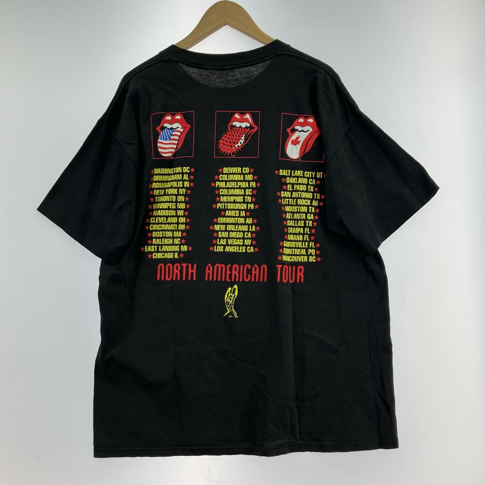 半袖Tシャツ THE ROLLING STONE BLK XL ブラック
