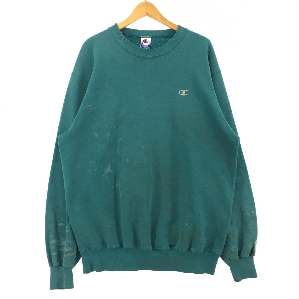スウェット 90s メキシコ製 緑 XL