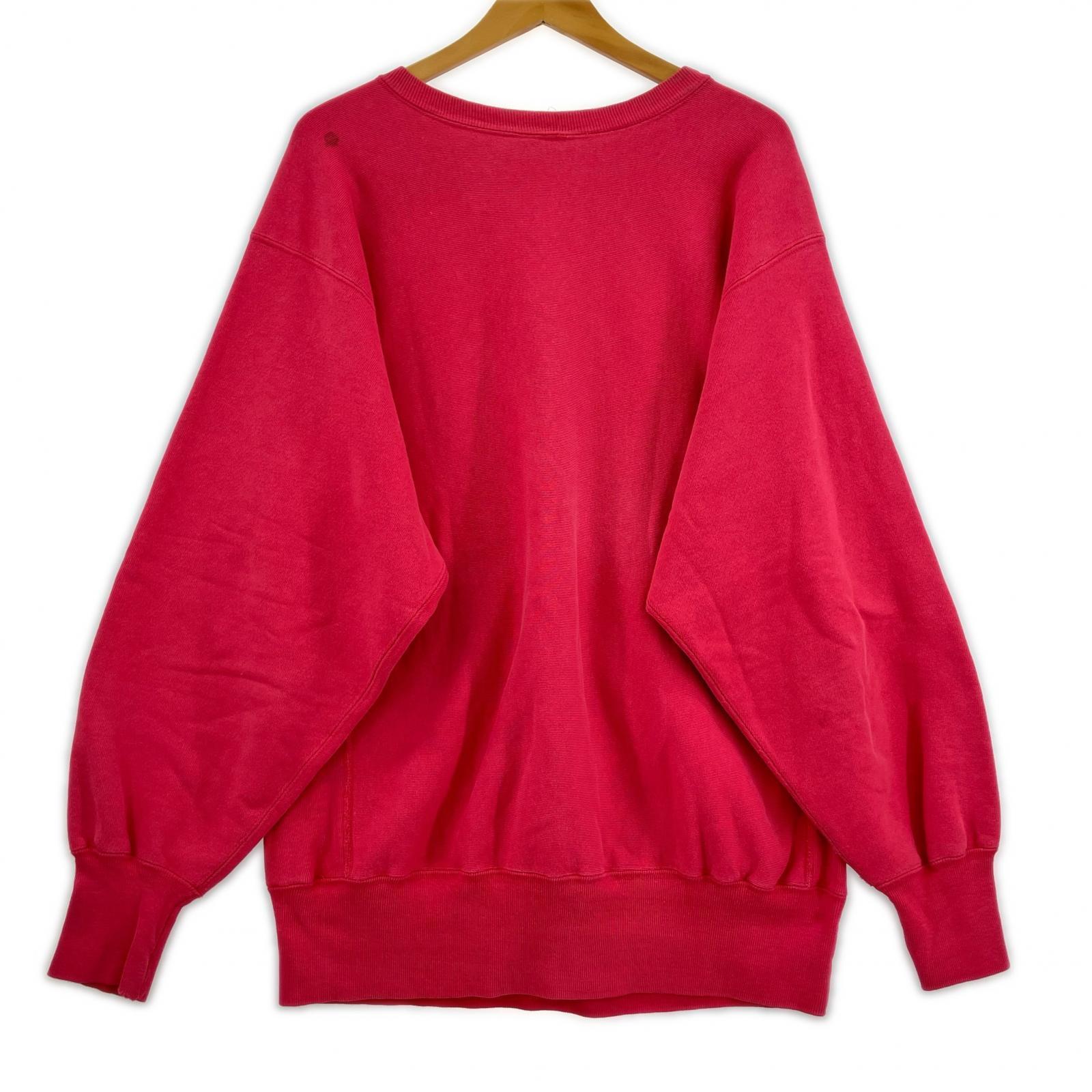 スウェット Reverse Weave 90s ピンク