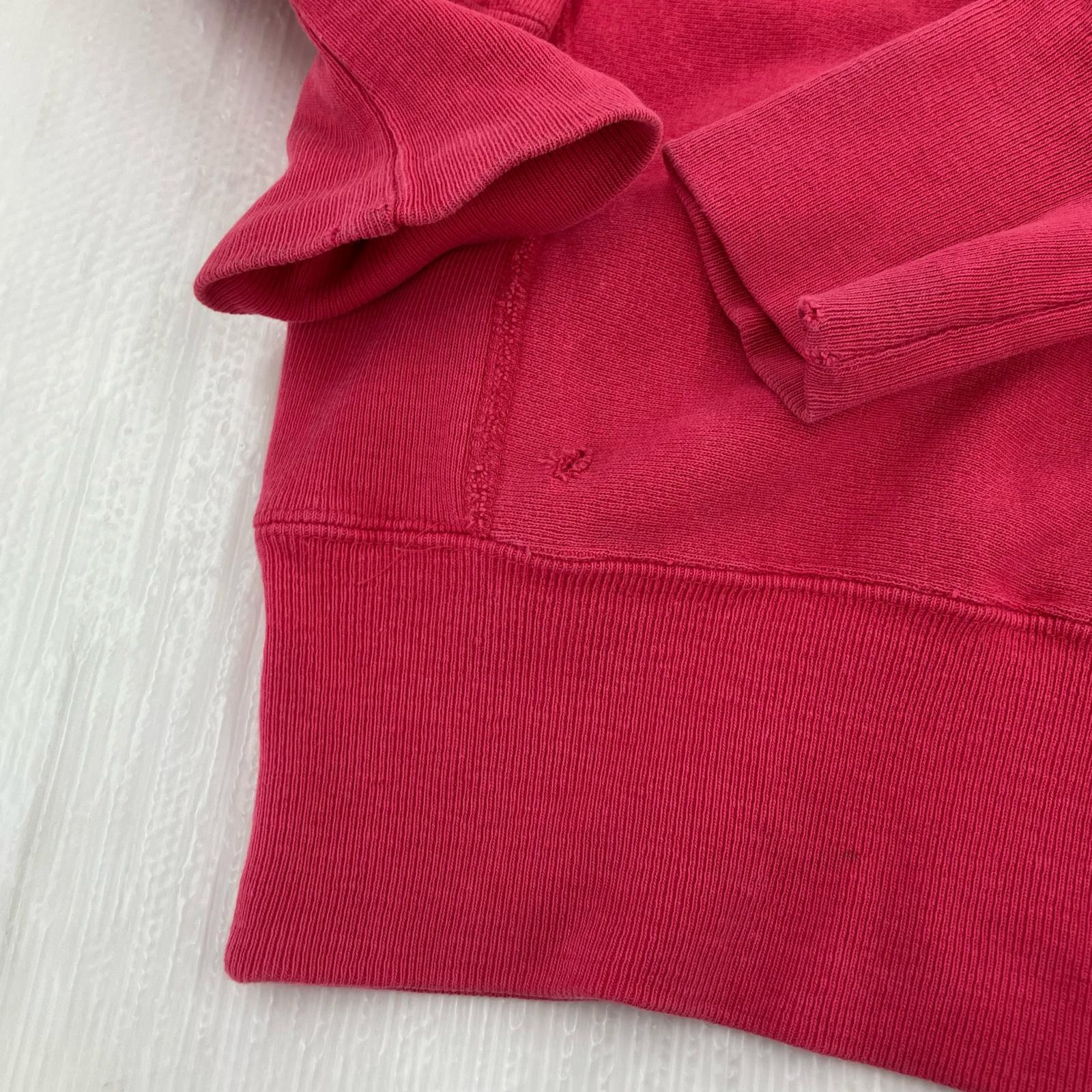 スウェット Reverse Weave 90s ピンク