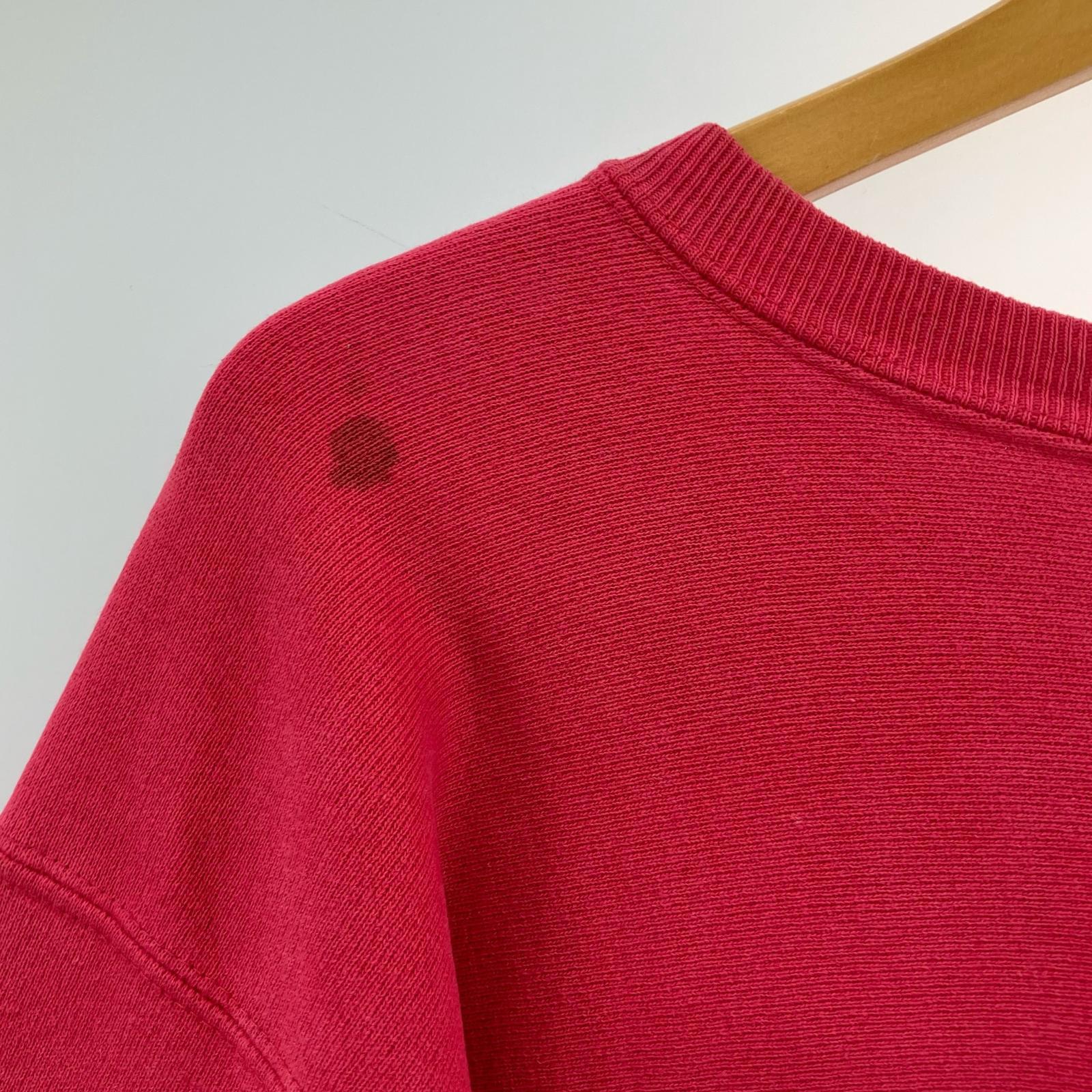 スウェット Reverse Weave 90s ピンク