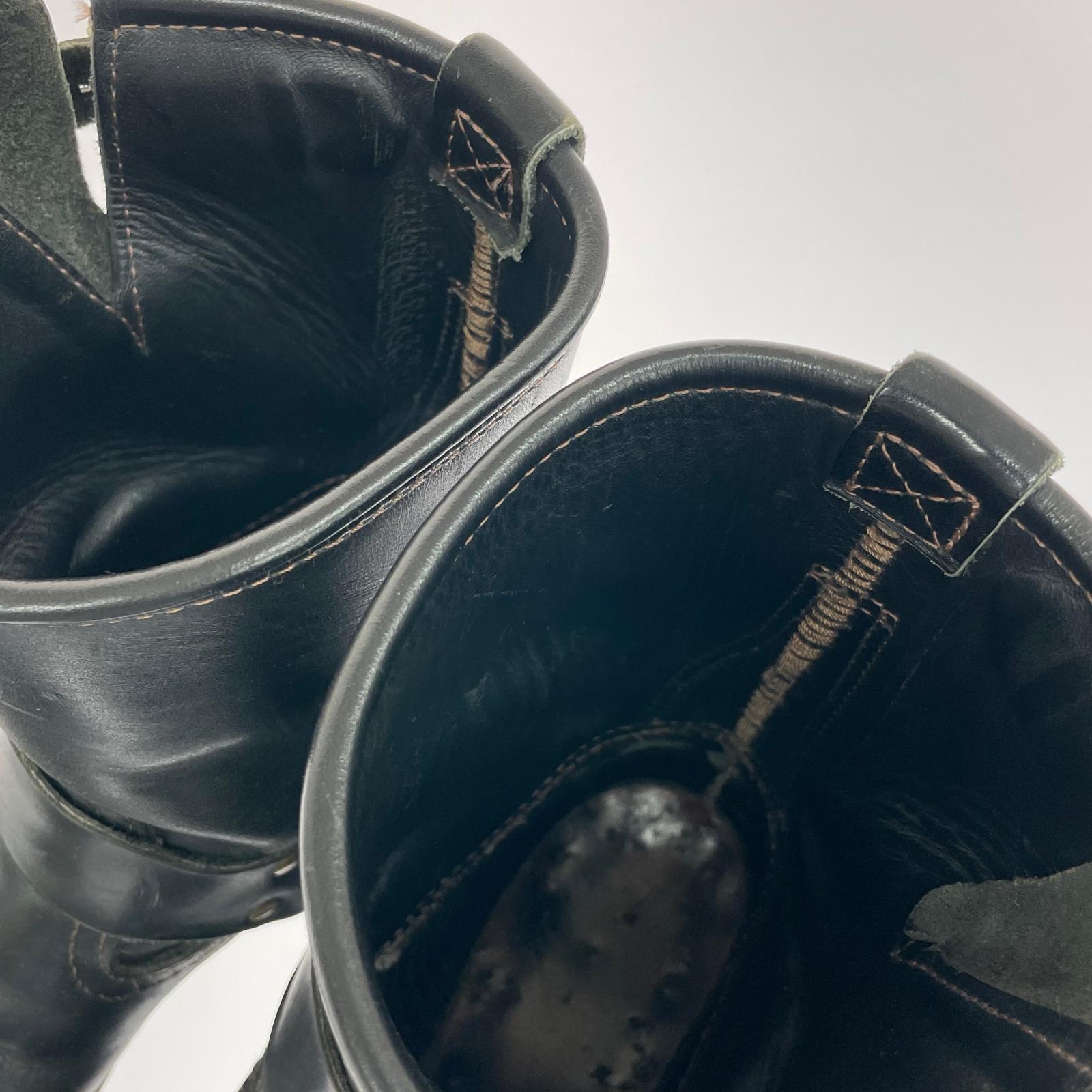 ブーツ Engineer Boots カスタム ハーネス 08年 (8E) 26.5cm (US8 1/2 UK8 EU43) ブラック