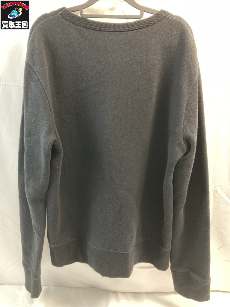 VINTAGE LOGO SWEAT BLK M 454569-X5J57