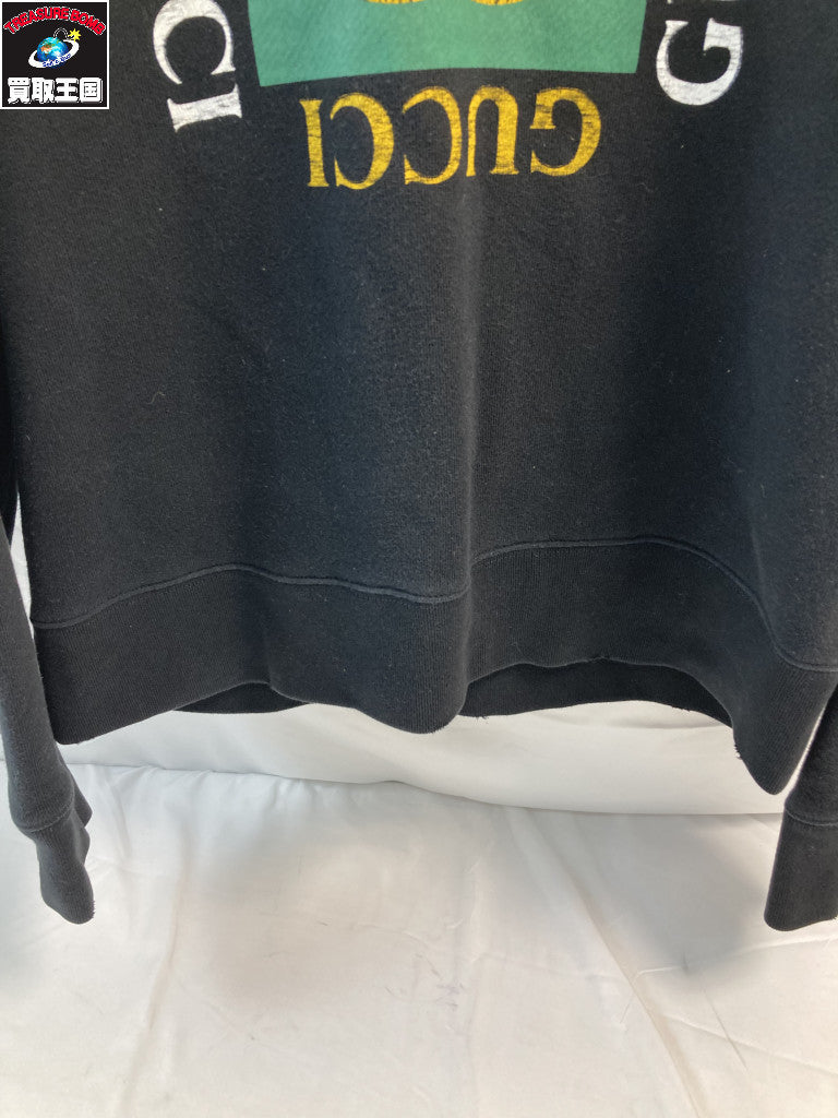 VINTAGE LOGO SWEAT BLK M 454569-X5J57