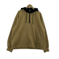 パーカー Half zip Pullover Hoodie 茶 1 ブラウン