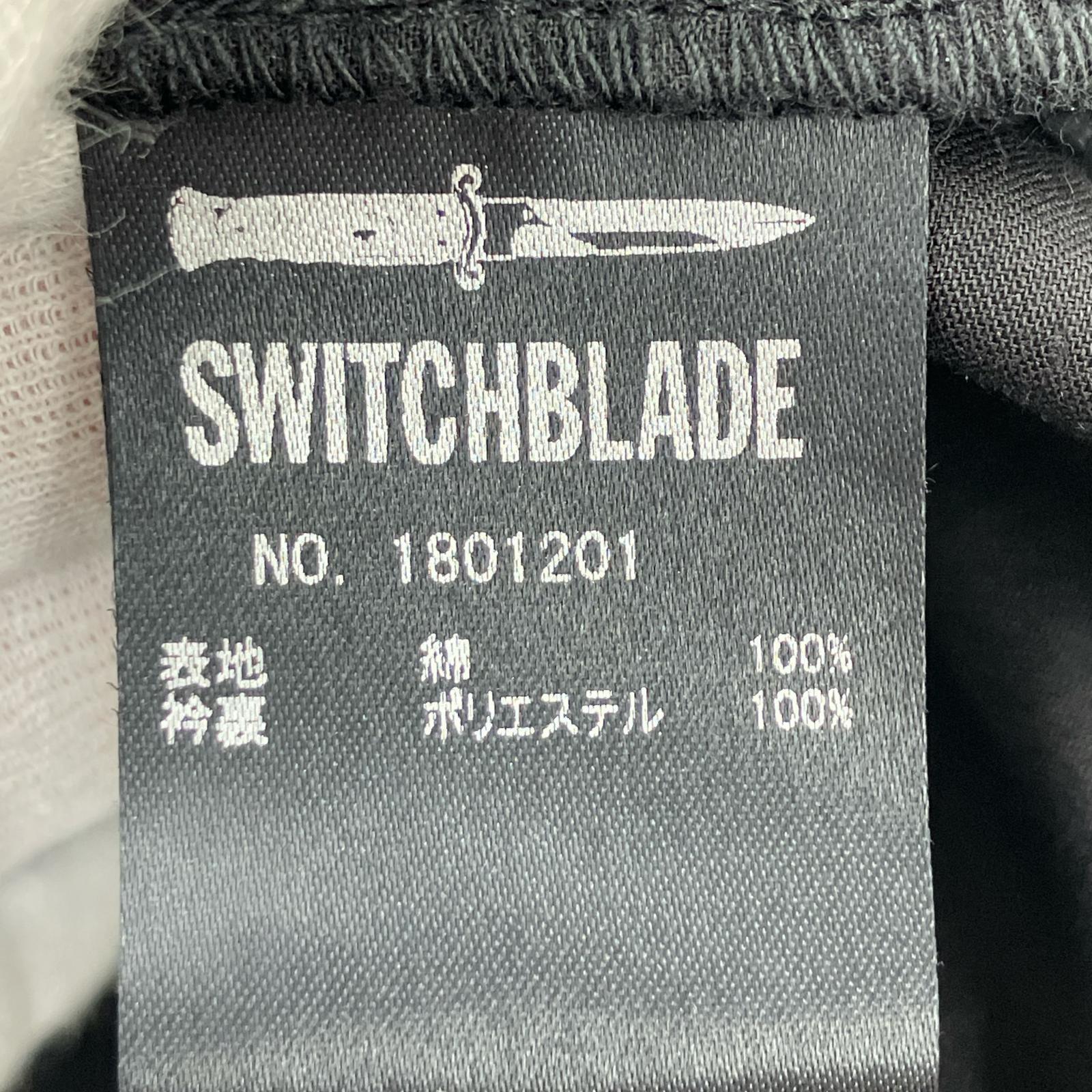 半袖シャツ switchblade 半袖シャツ レオパード ブラック