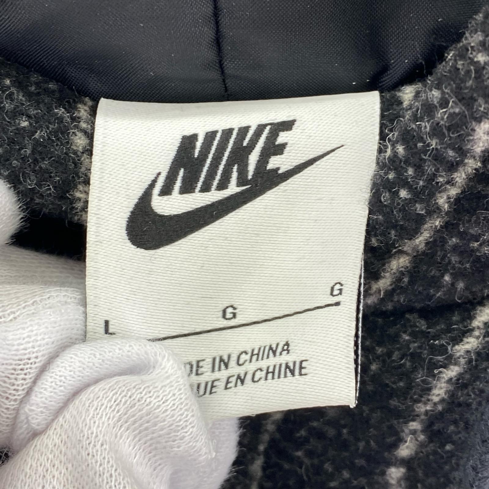 その他アウター Stussy x Nike Striped Wool Jacket BLK L L ブラック
