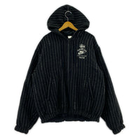 その他アウター Stussy x Nike Striped Wool Jacket BLK L L ブラック