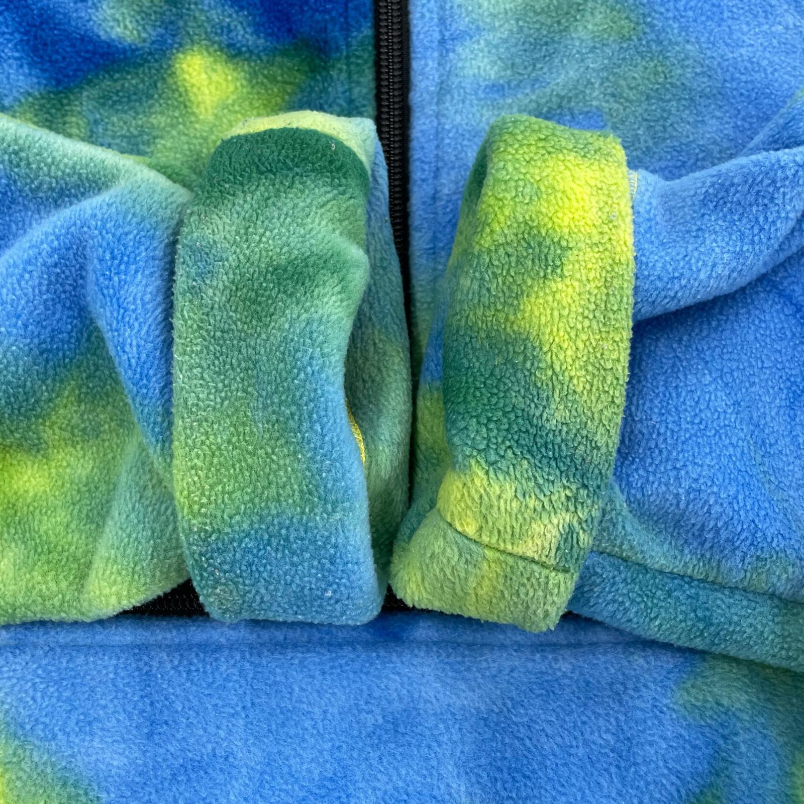 その他アウター STUSSY Polar Fleece Mock Neck Jacket タイダイ (XL) マルチカラー