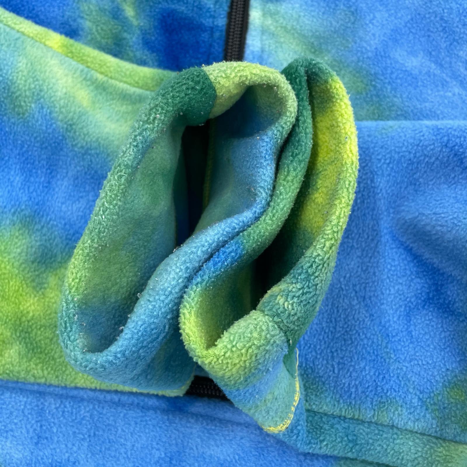 その他アウター STUSSY Polar Fleece Mock Neck Jacket タイダイ (XL) マルチカラー