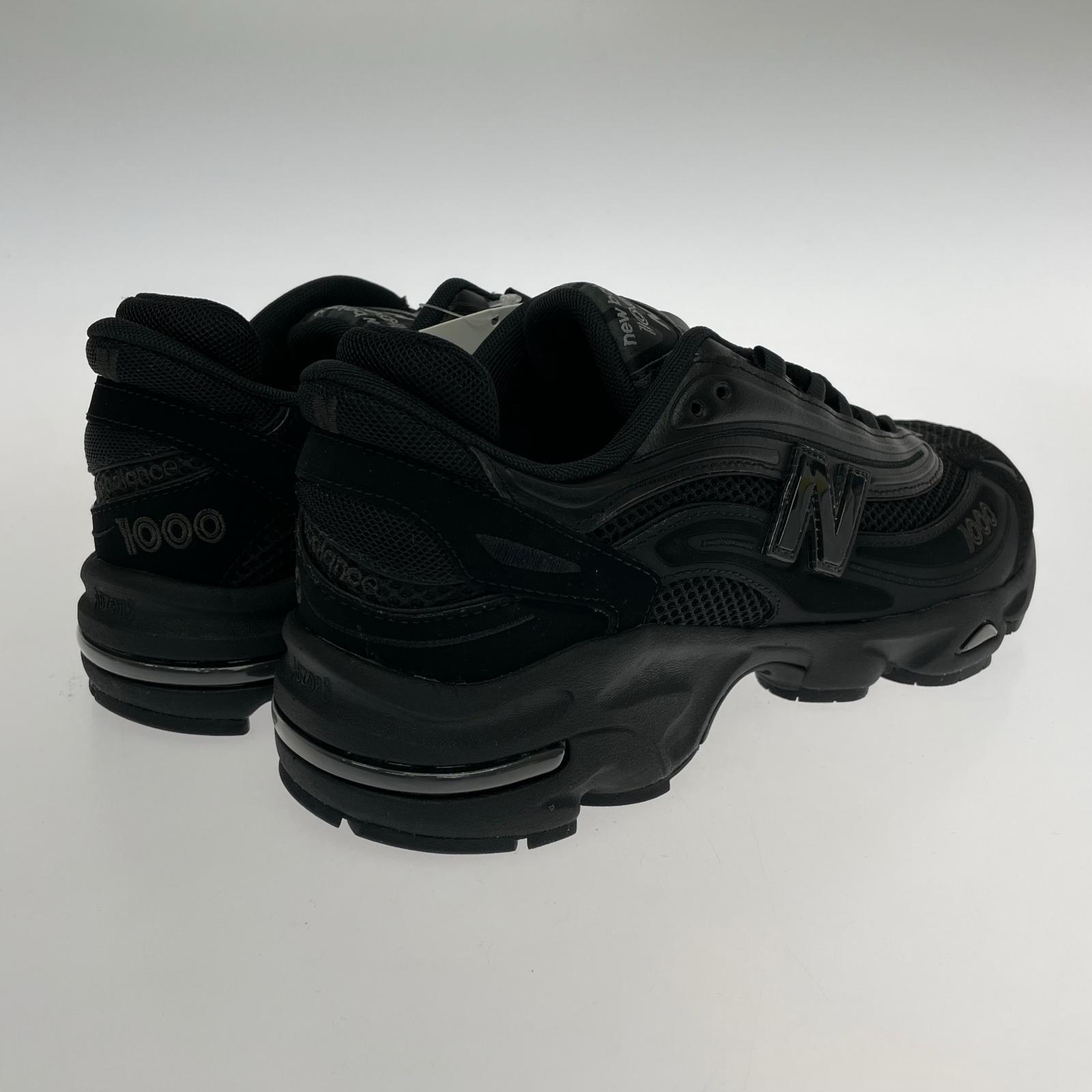 スニーカー M1000B ローカットスニーカー(26.5)黒 26.5cm (US8 1/2 UK8 EU43) ブラック