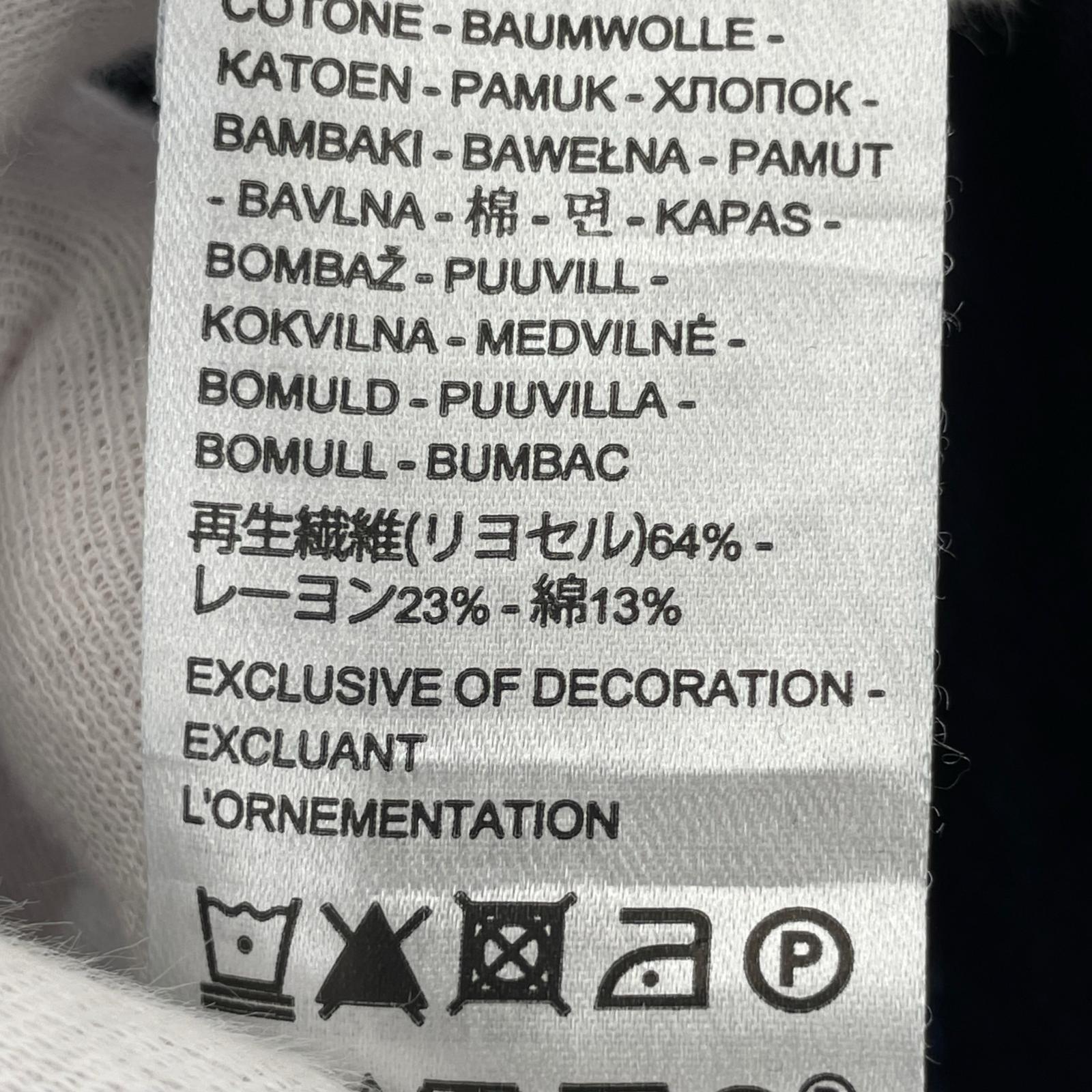 長袖シャツ oasis コラボ S ネイビー