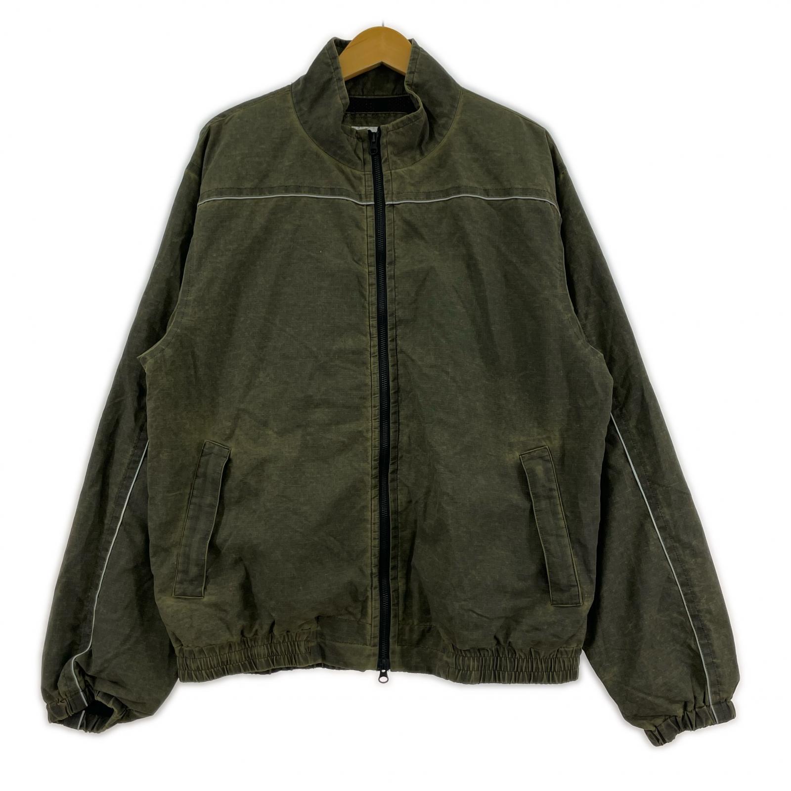 ジャケット VALLAD ナイロンジャケット 緑 (L) L グリーン