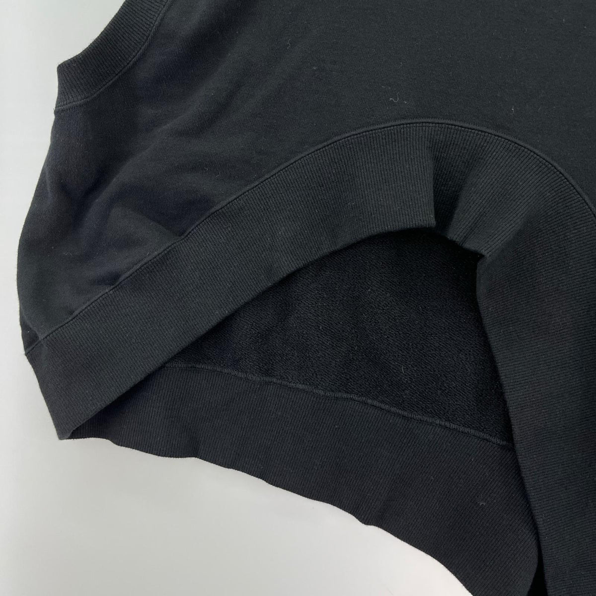 その他トップス BASE MARK デザインスウェットベスト 23BS09 黒 M ブラック