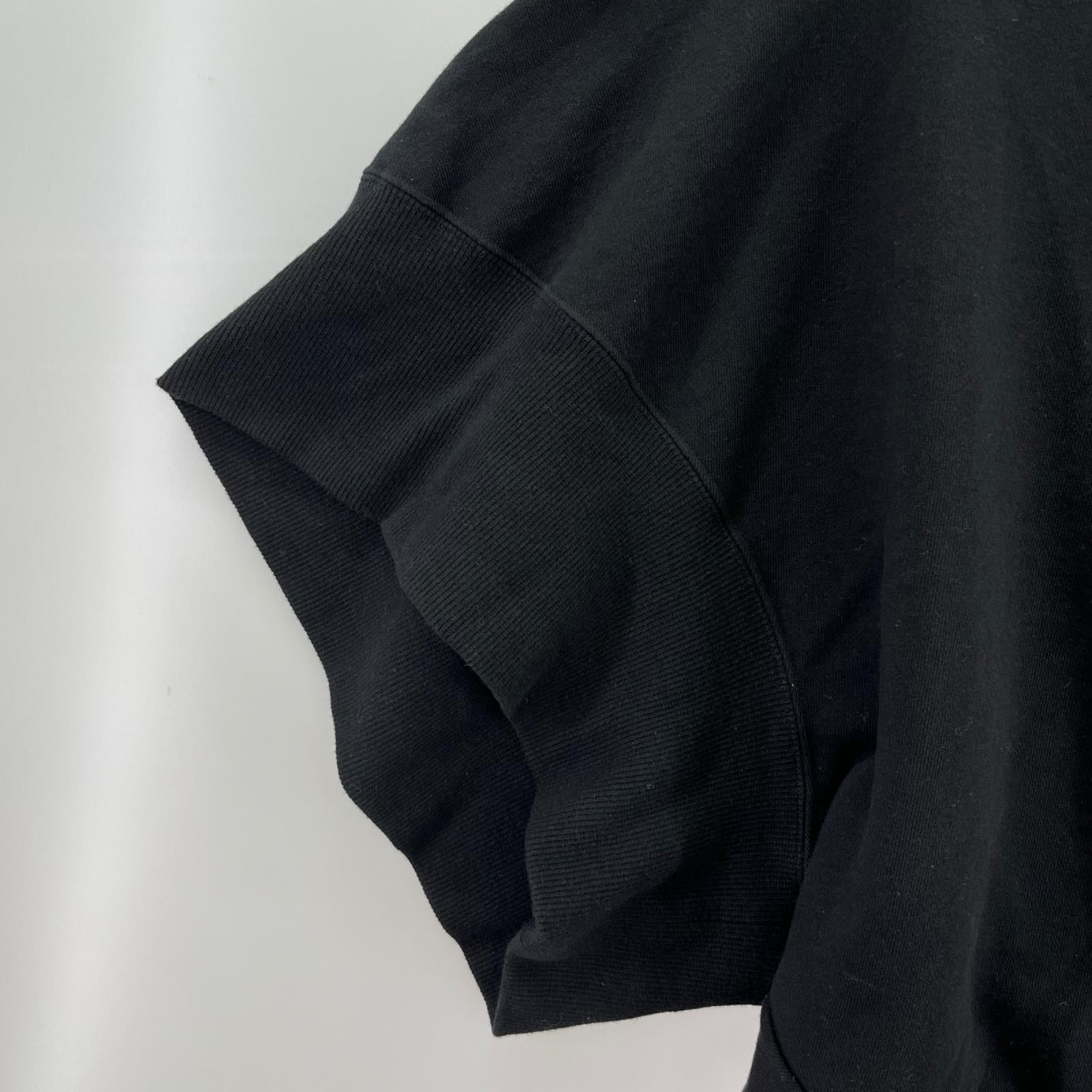 その他トップス BASE MARK デザインスウェットベスト 23BS09 黒 M ブラック