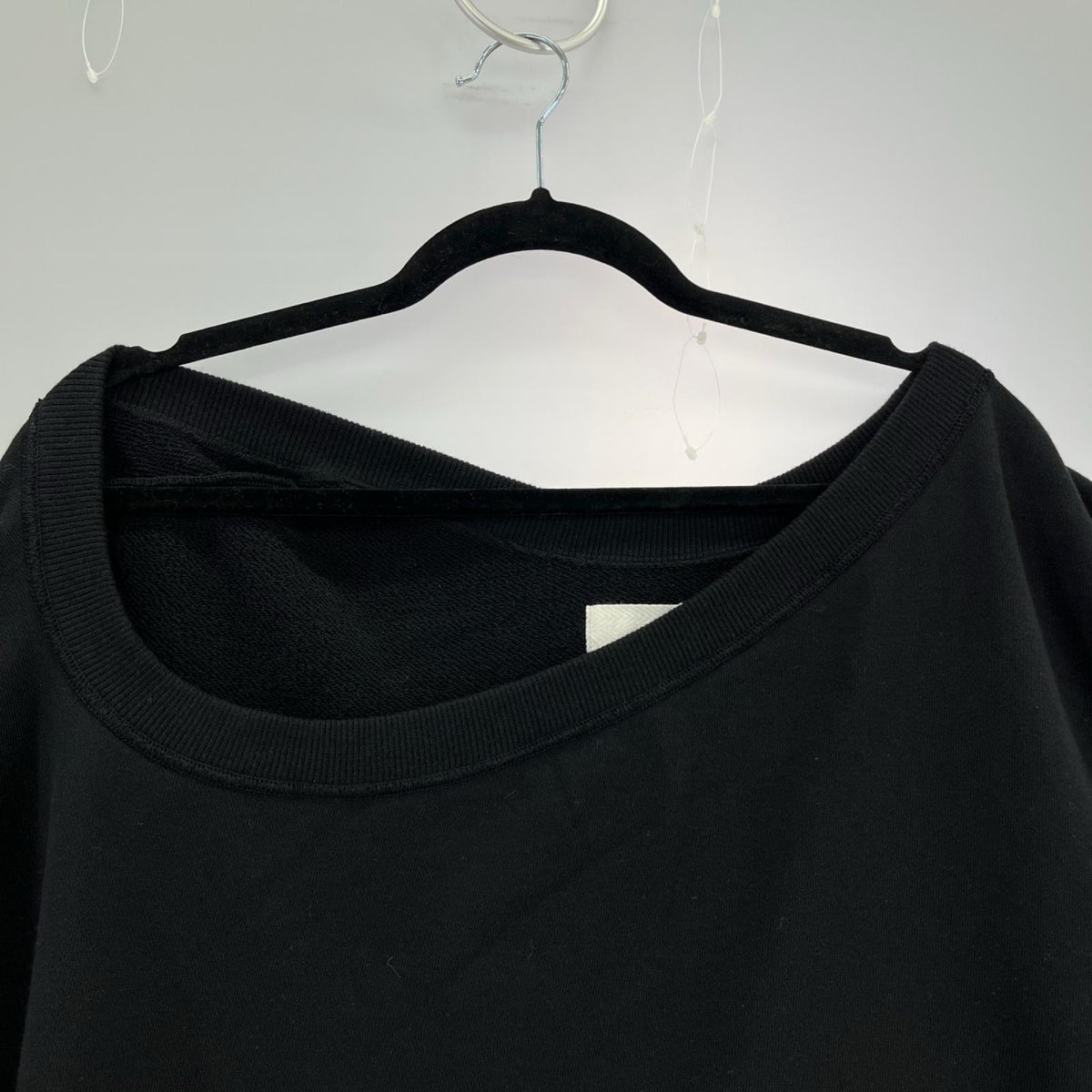 その他トップス BASE MARK デザインスウェットベスト 23BS09 黒 M ブラック