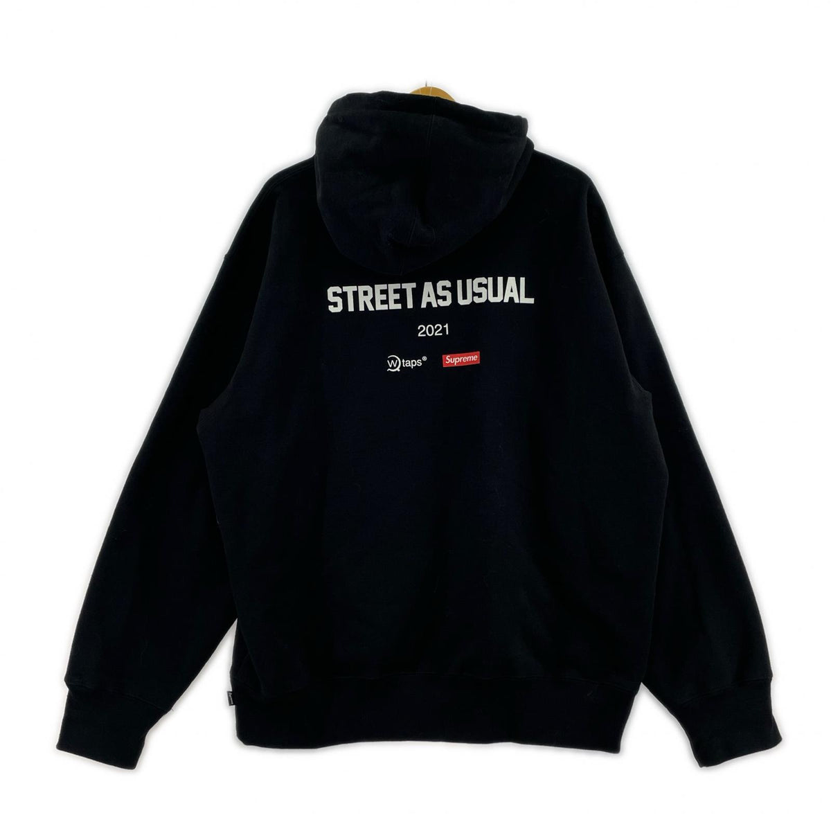パーカー ×WTAP S21AWSic’em! Hooded Sweatshirt L ブラック