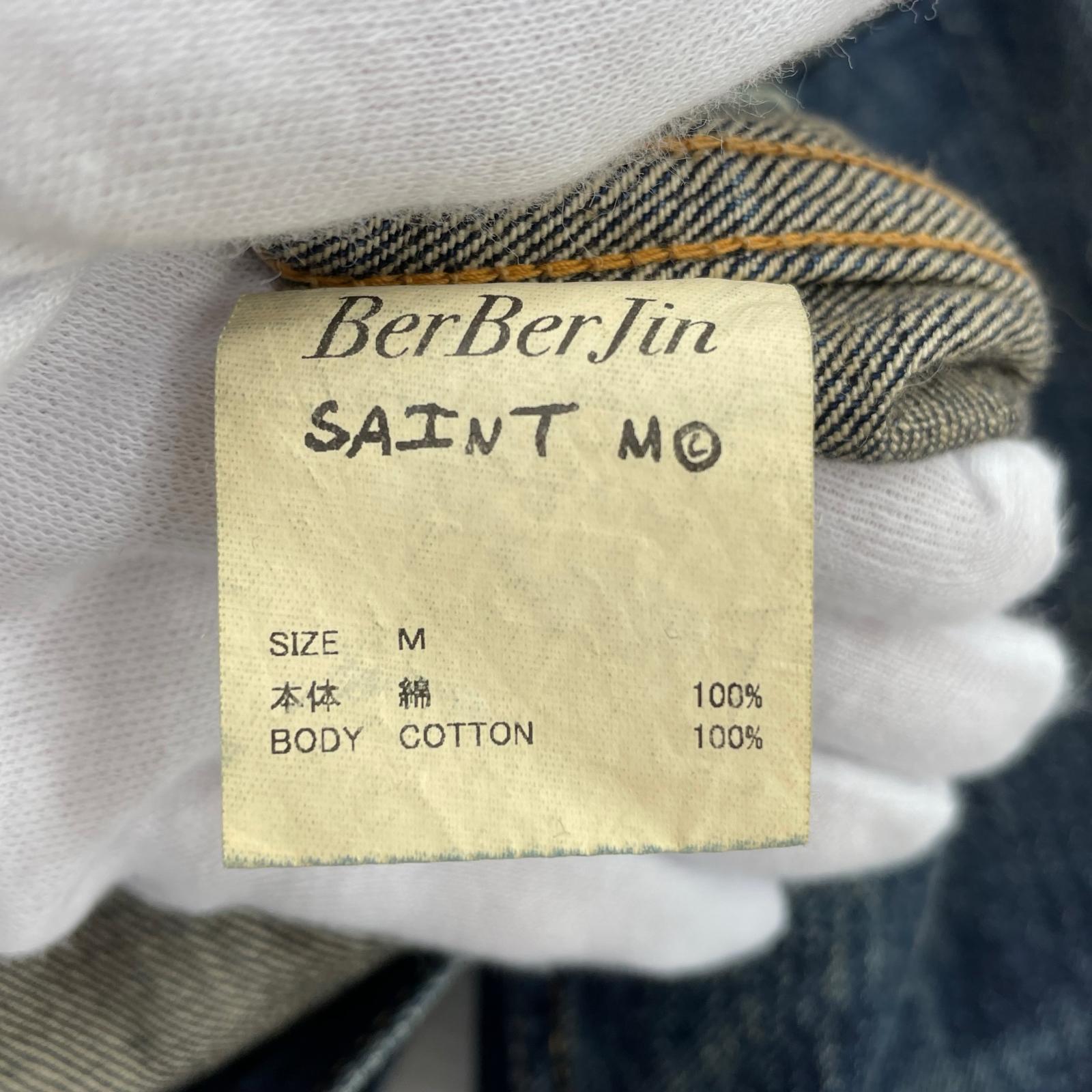 デニムジャケット ×BerBerJin DENIM JACKET FIRST M M ブルー