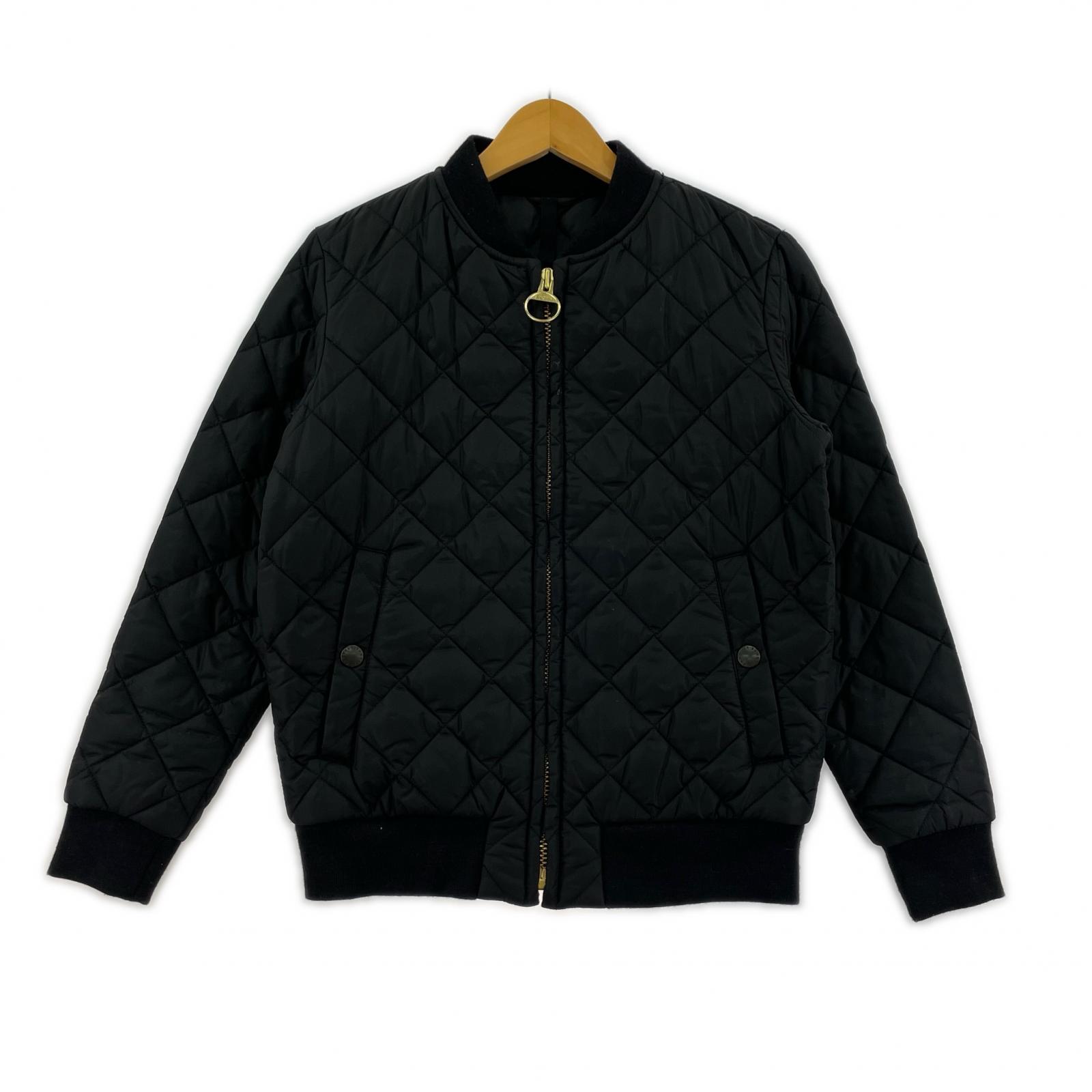 ブルゾン Barbour キルティングジャケット/32※汚れ有 ブラック