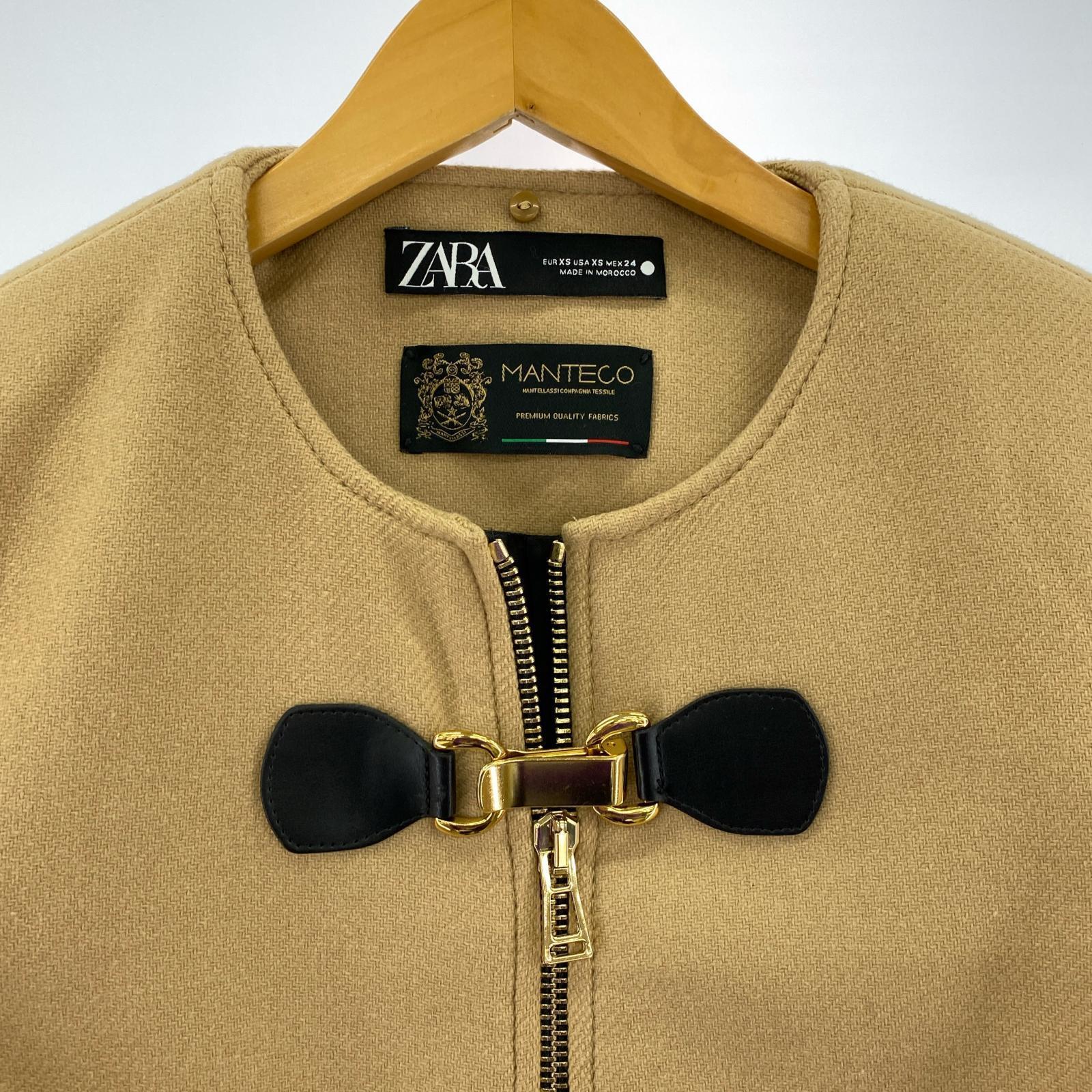 その他アウター ZARA MANTECOベージュコート ベージュ
