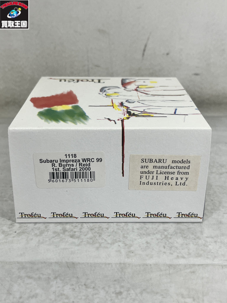1/43 Trofeu スバルインプレッサ スケールカー