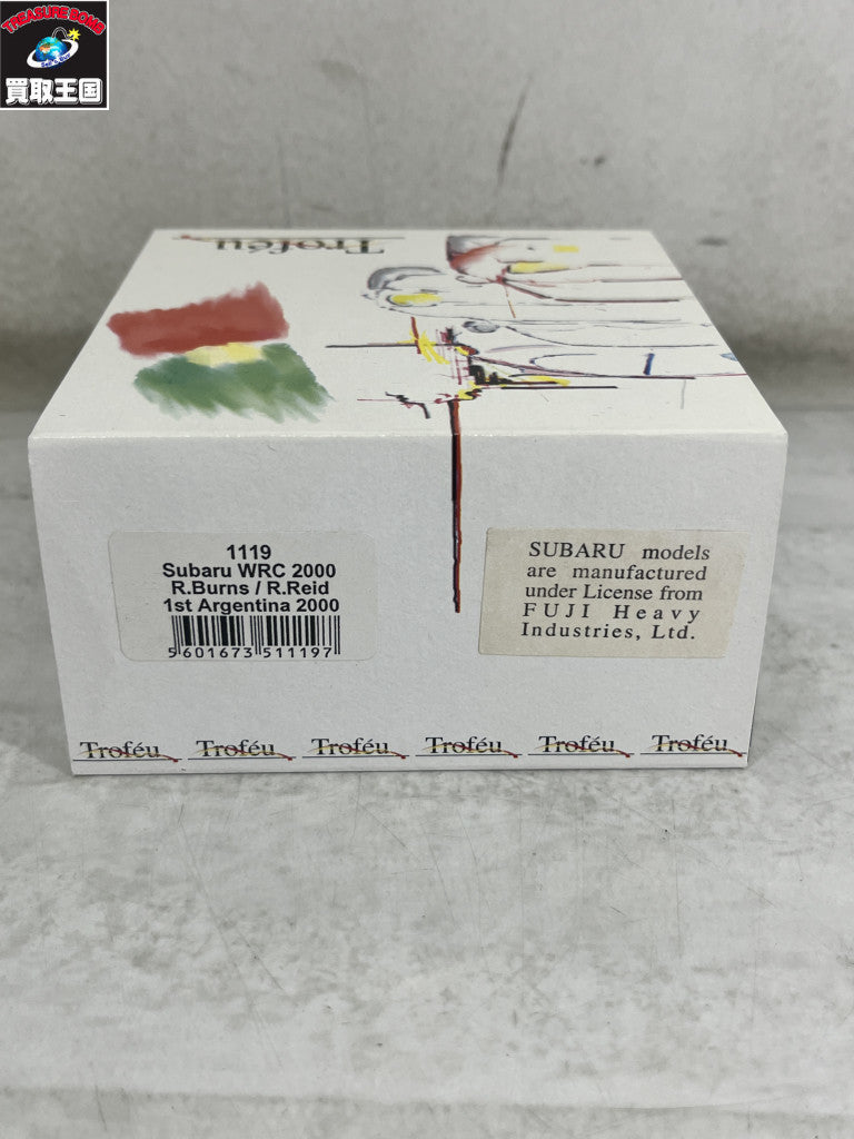 1/43 Trofeu スバルインプレッサ スケールカー