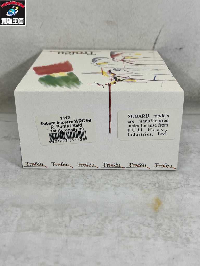 1/43 Trofeu スバルインプレッサ スケールカー