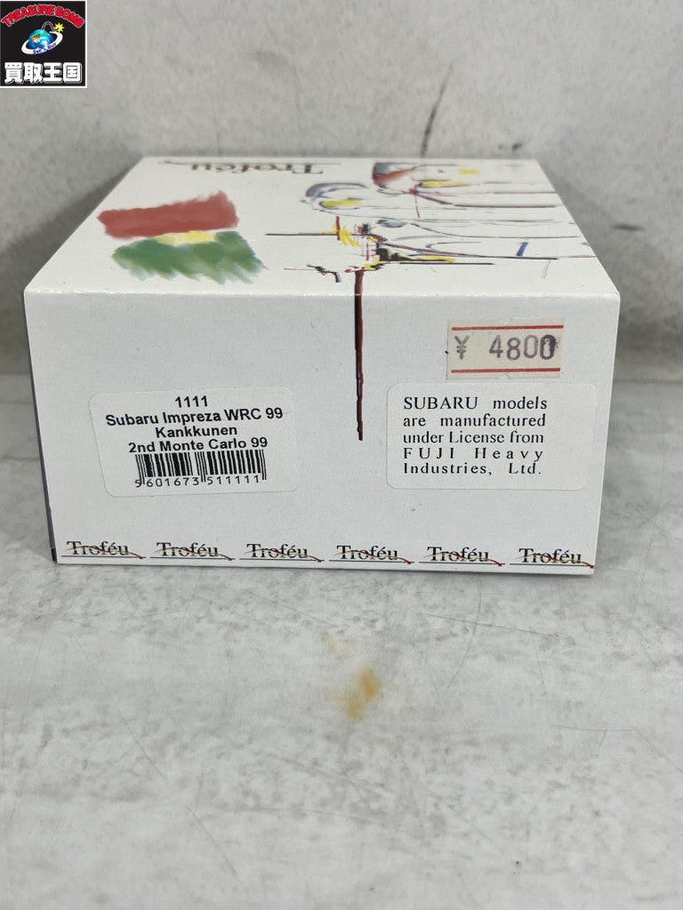 1/43 Trofeu スバルインプレッサ スケールカー