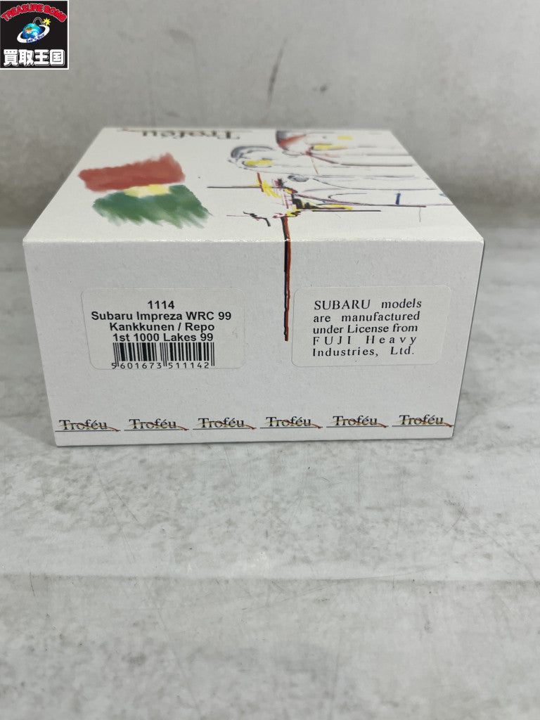 1/43 Trofeu スバルインプレッサ スケールカー