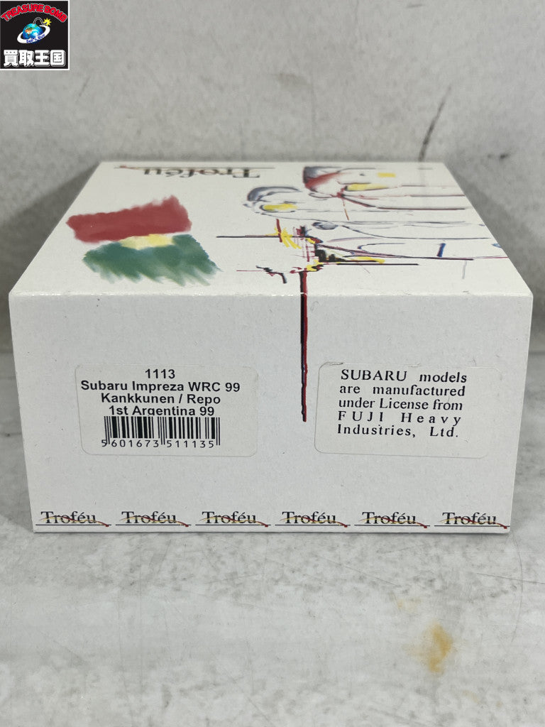 1/43 Trofeu スバルインプレッサ スケールカー