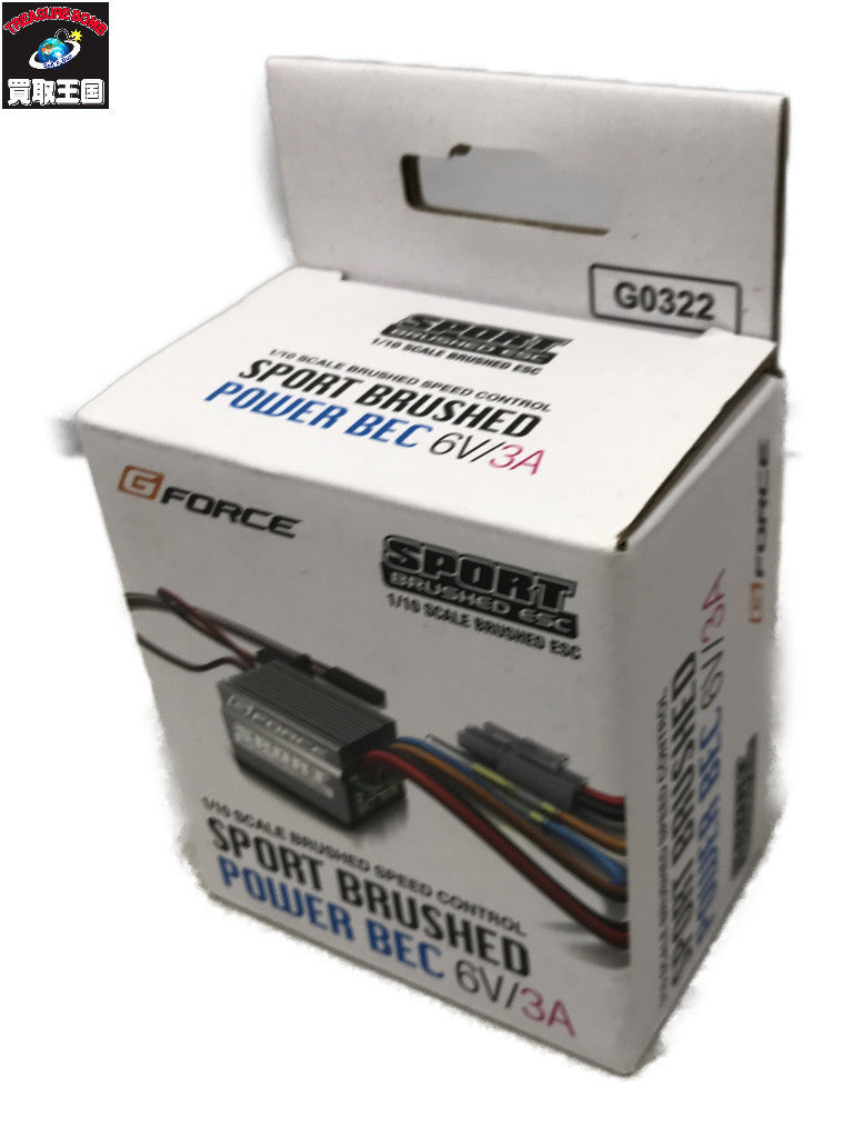 SPORT BRUSHED POWER BEC G0322 カープラモ・ミニ四駆