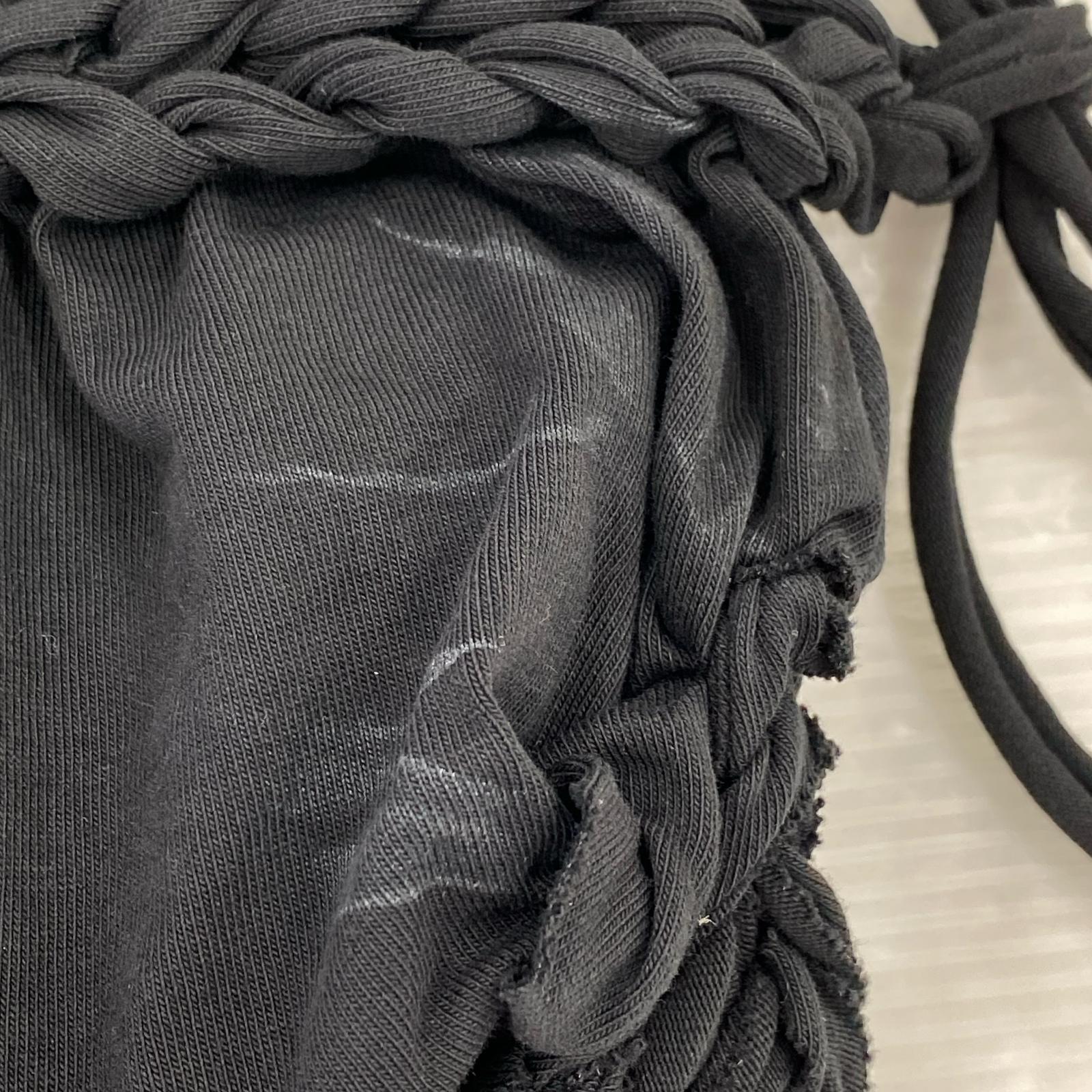 半袖Tシャツ THEREDTHREAD S snake laceup tops フリー ブラック